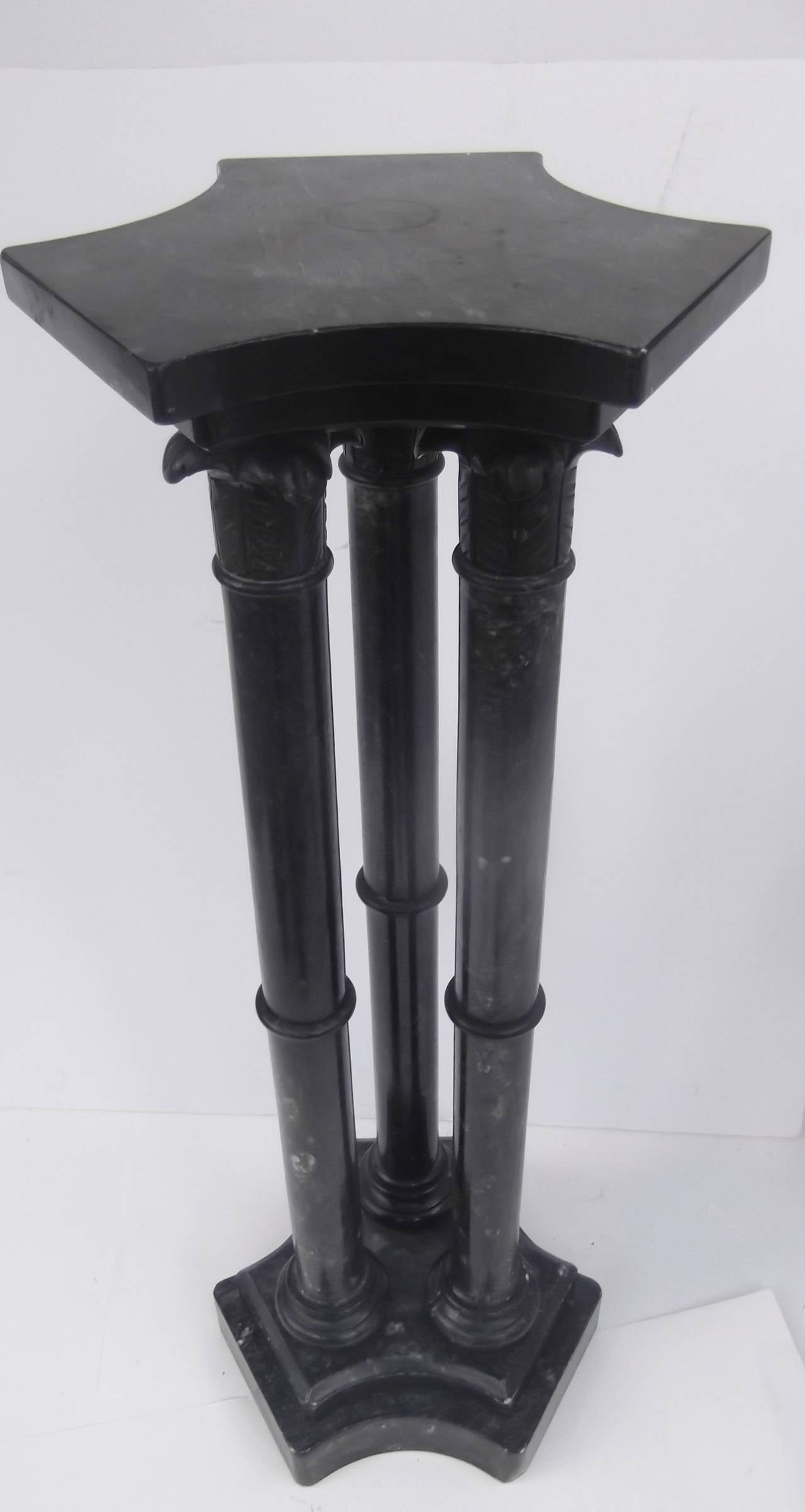 Neoclassic Marble Pedestal