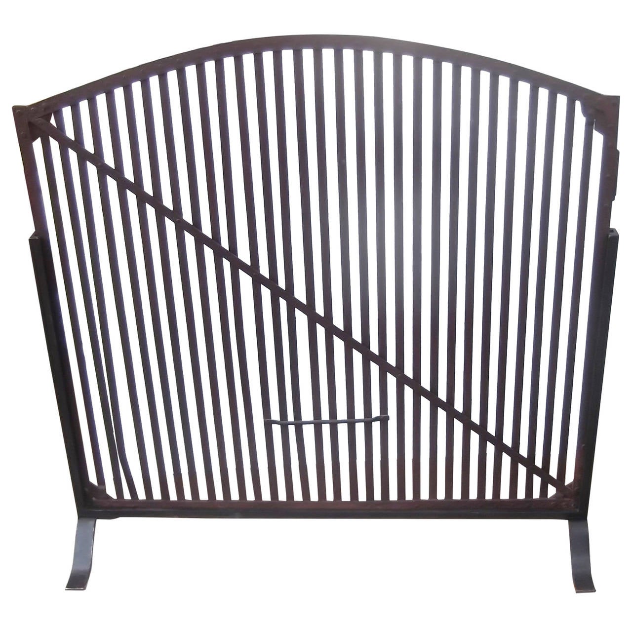 Antique Fire Screen Grate, Mid19th Century For Sale at 1stdibs