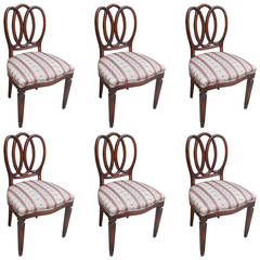 Set of Six Baker Dining Chairs Set of Six Baker Dining Chairs