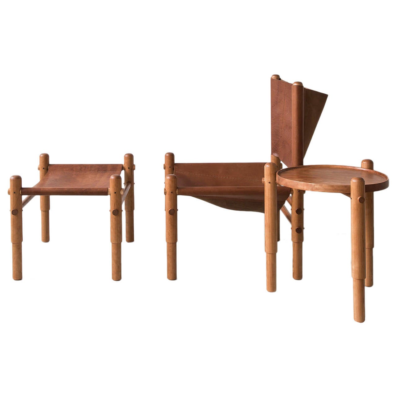 Workstead sling chair and ottoman, 2014