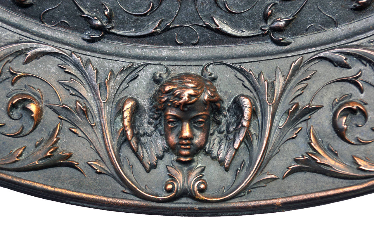 Late 19th Century Highly Decorative Medallion, American Radiator Company In Excellent Condition For Sale In New York, NY