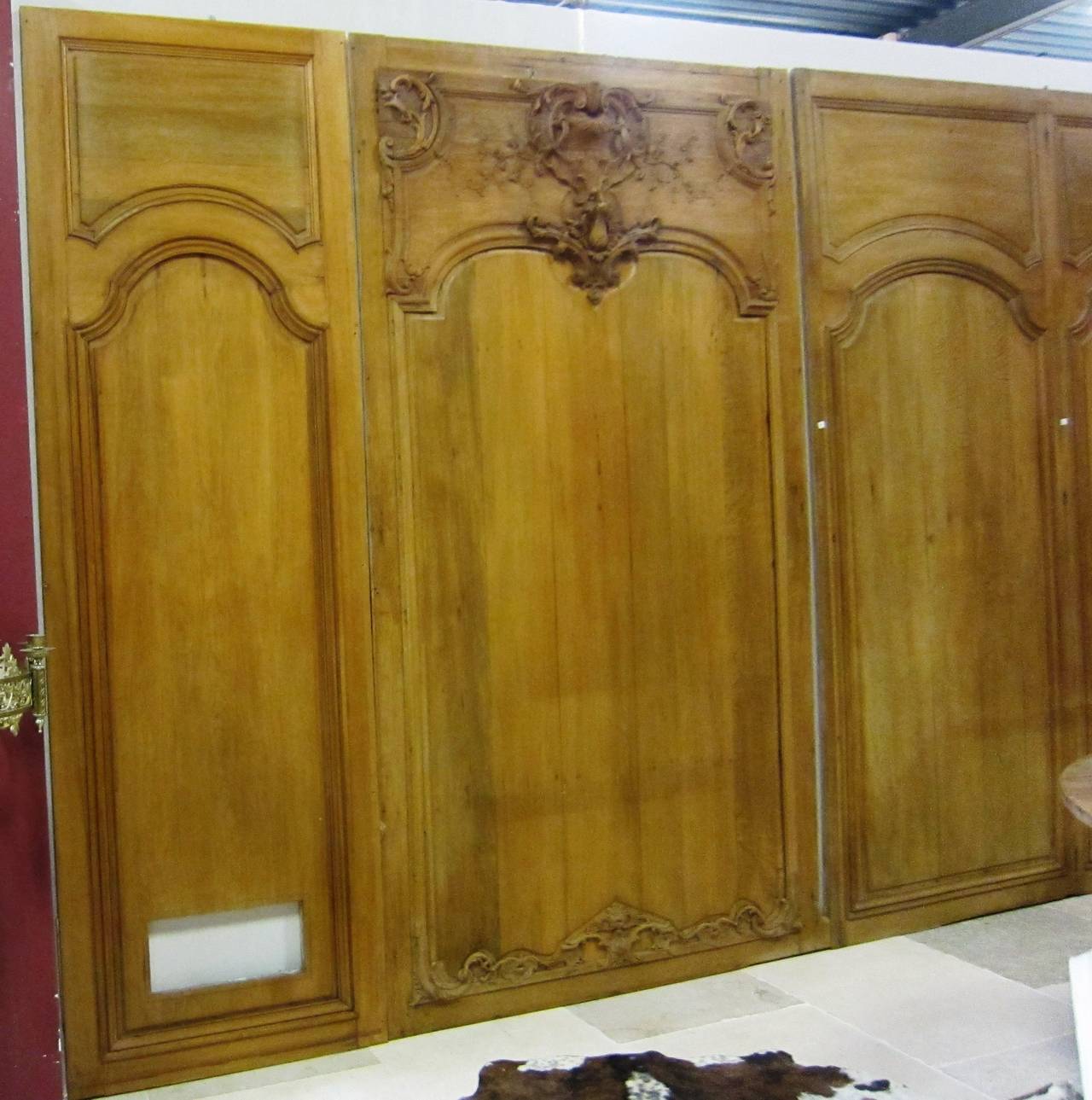 Oak Paneling, Louis XV Style, France, 18th Century For Sale 2