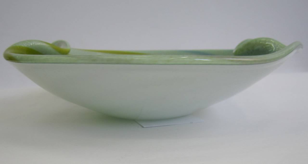 Mid-20th Century Midcentury Italian Murano Multicolored Art Glass Bowl