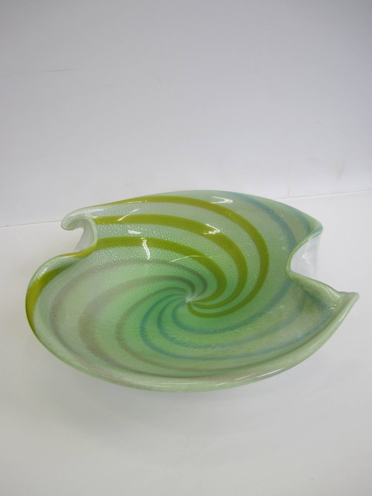 Midcentury Italian Murano Multicolored Art Glass Bowl 1