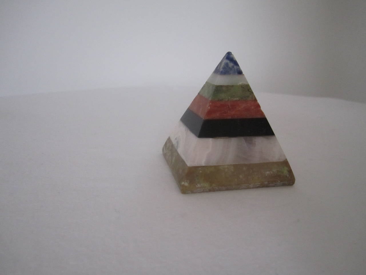 Unknown Multi-Stone Pyramid including Lapis and Black Onyx