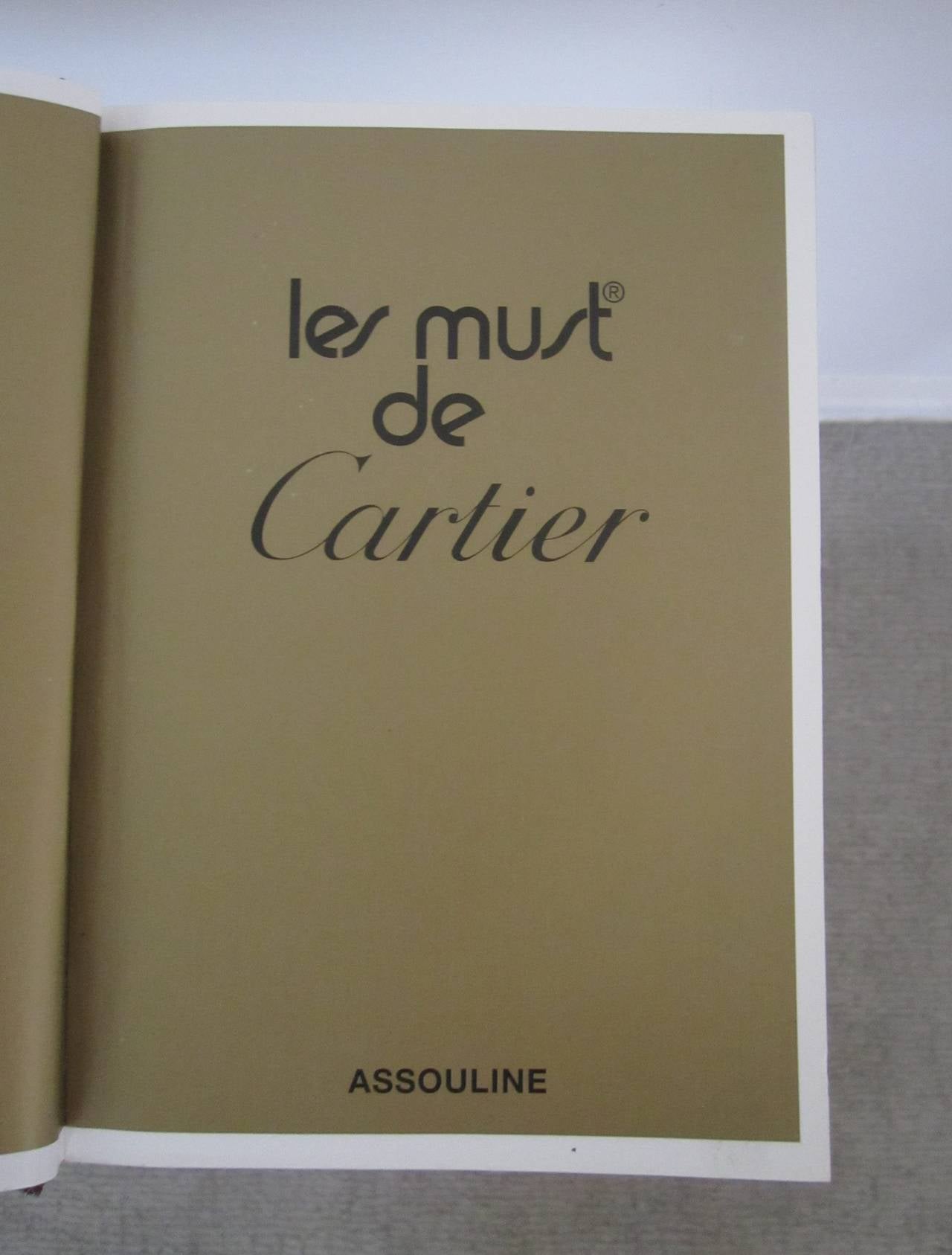 Vintage Cartier Book by Assouline In Good Condition In New York, NY