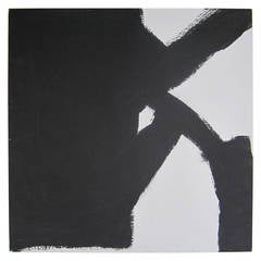 Abstract Black and White Artwork Painting, 2015 11