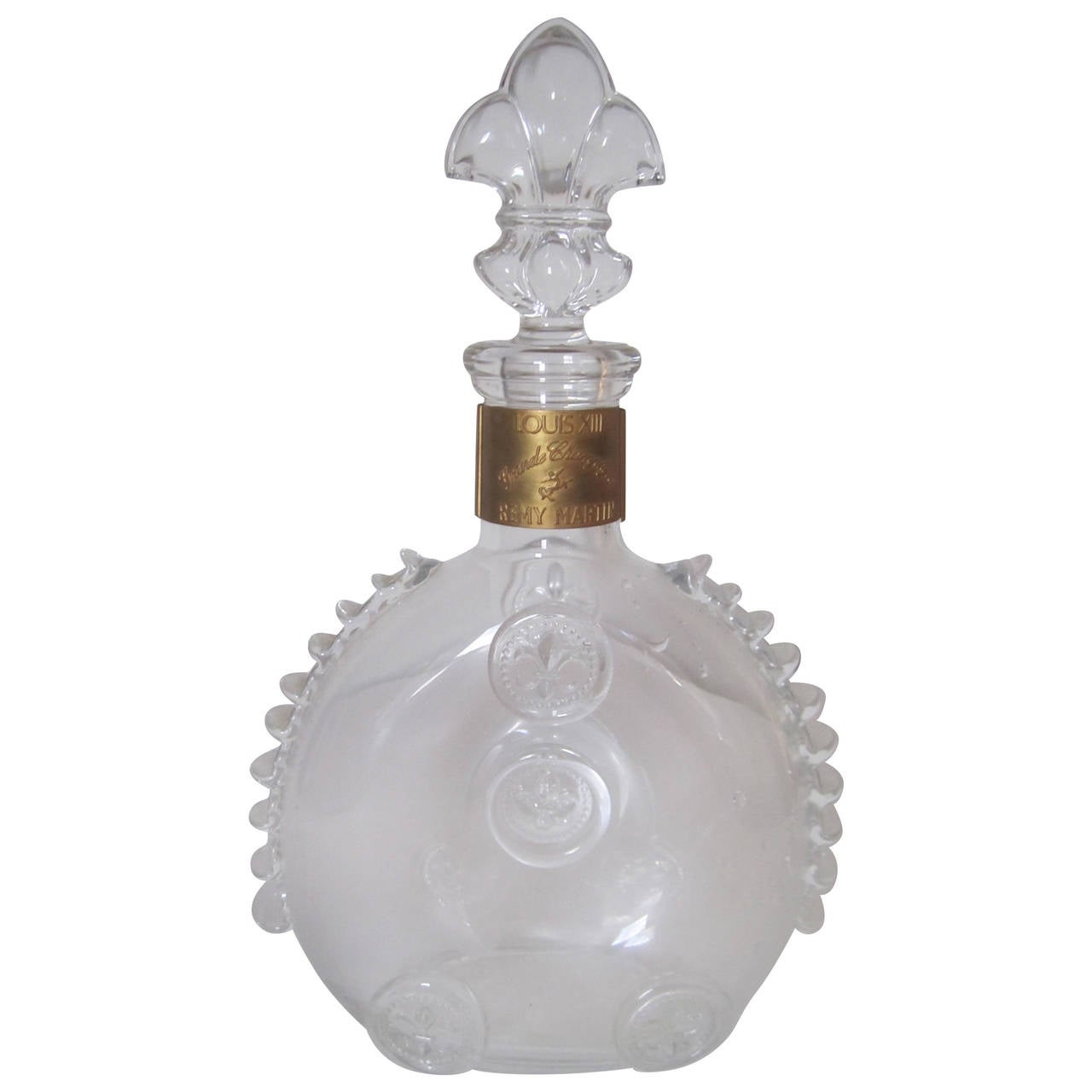 Vintage Baccarat Crystal Glass Louis XIII Cognac Decanter Set at 1stDibs