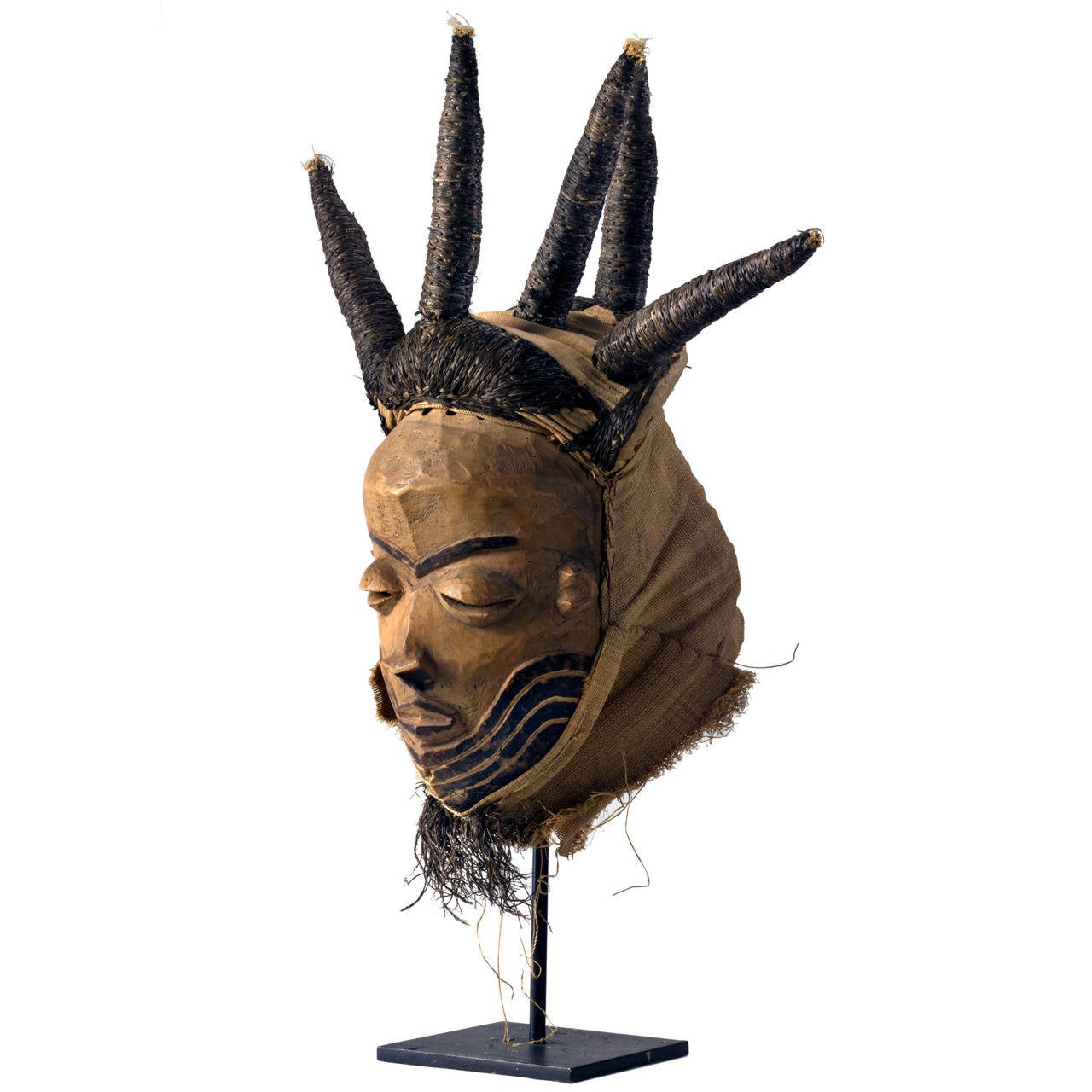 Mid-20th Century Pende Mask For Sale