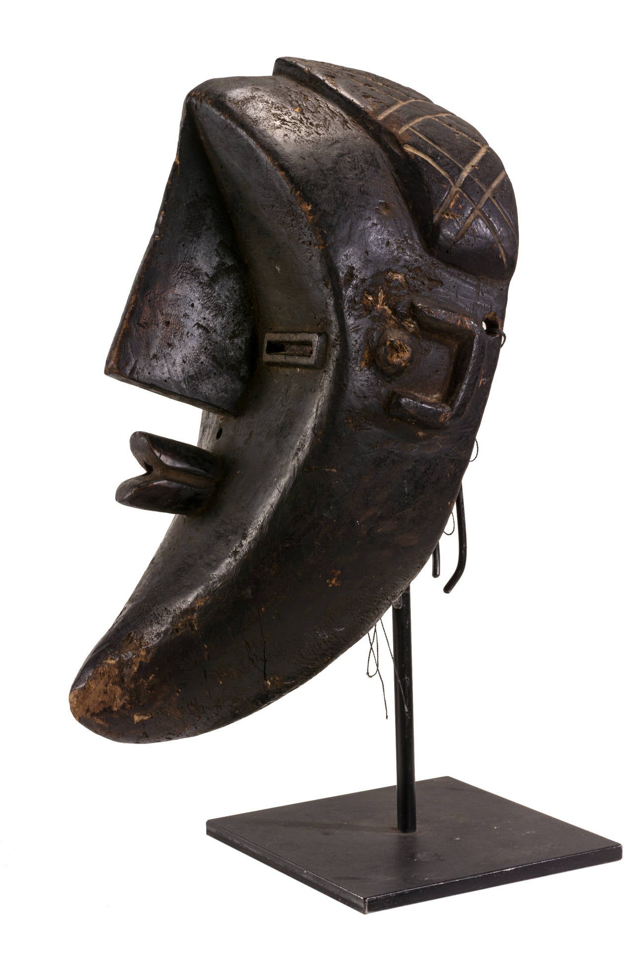 Congolese 20th Century Luwaluwa Mask from Congo For Sale