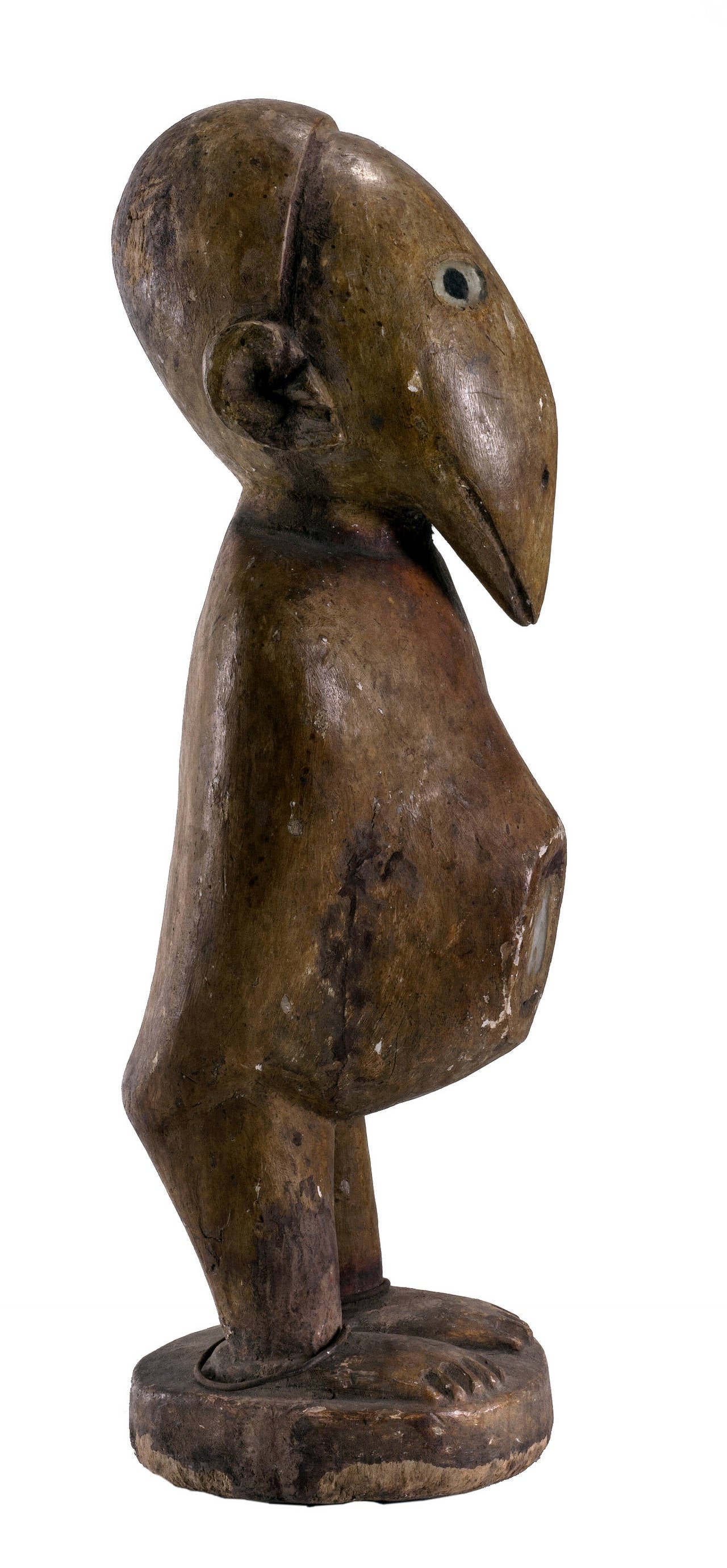 Tribal 20th Century Congo Wooden Sculpture For Sale