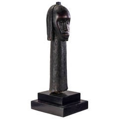 20th Century Fang Reliquary Figure from Gabon