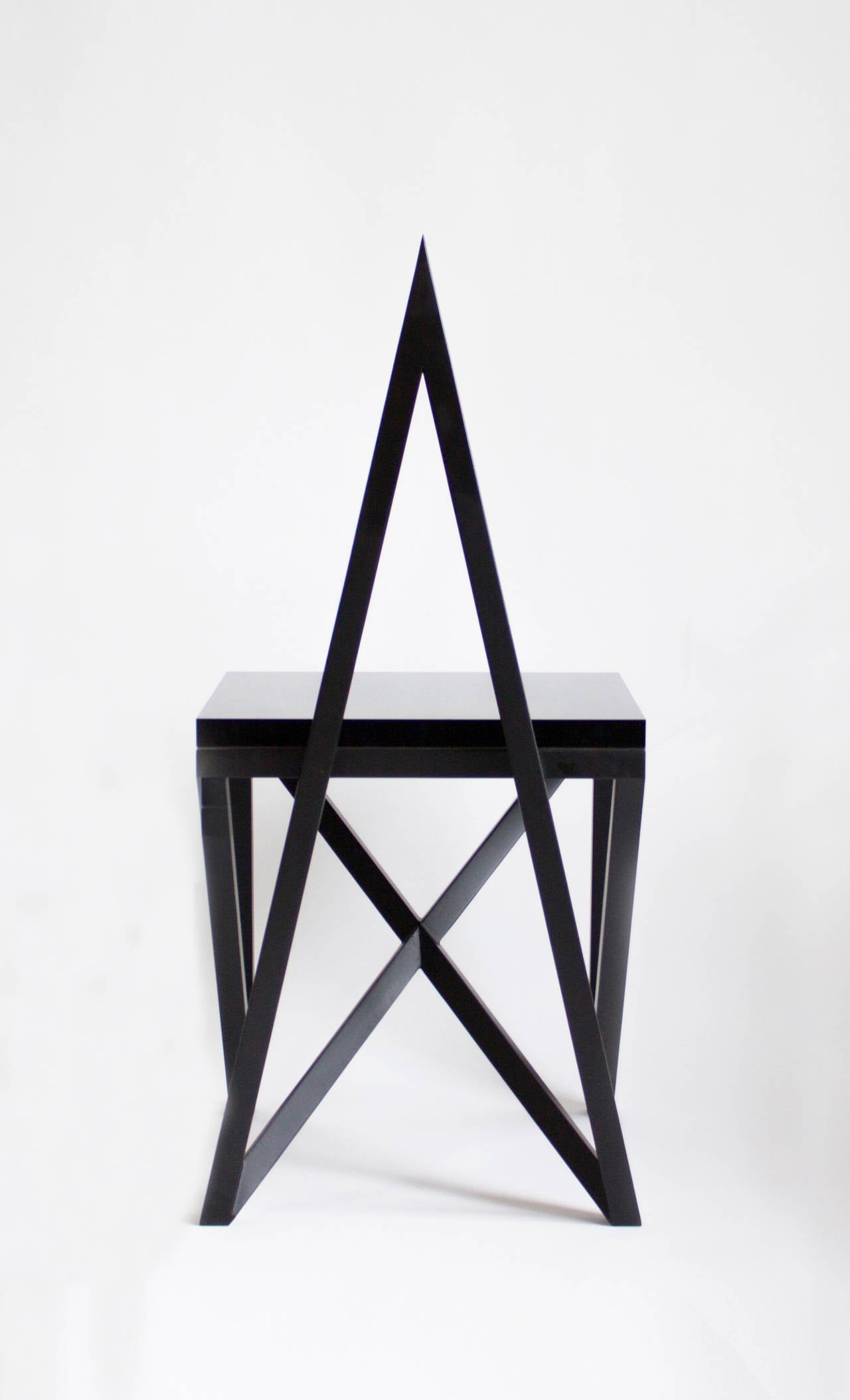 Lucite Contemporary 'Pagan' Star Side Chair by Material Lust, 2014 For Sale