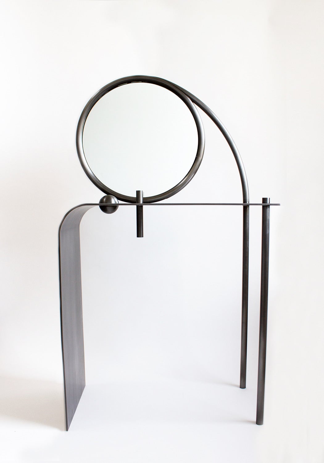 Brushed Contemporary 'Retort' Vanity by Material Lust, 2014 For Sale