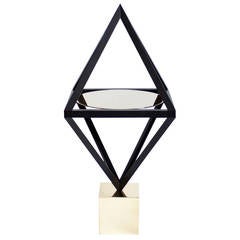 Contemporary Brass and Black 'Alchemy' Side Table by Material Lust, 2015 5