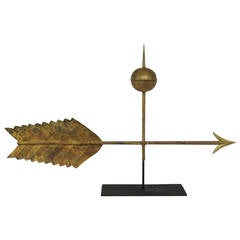 Antique Ball and Arrow Weathervane