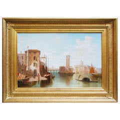 San Pietro di Castello, Venice, Oil on Canvas by Alfred Pollentine