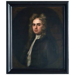 Portrait of Jonathan Swift Oil on Canvas by Circle of Charles Jervas