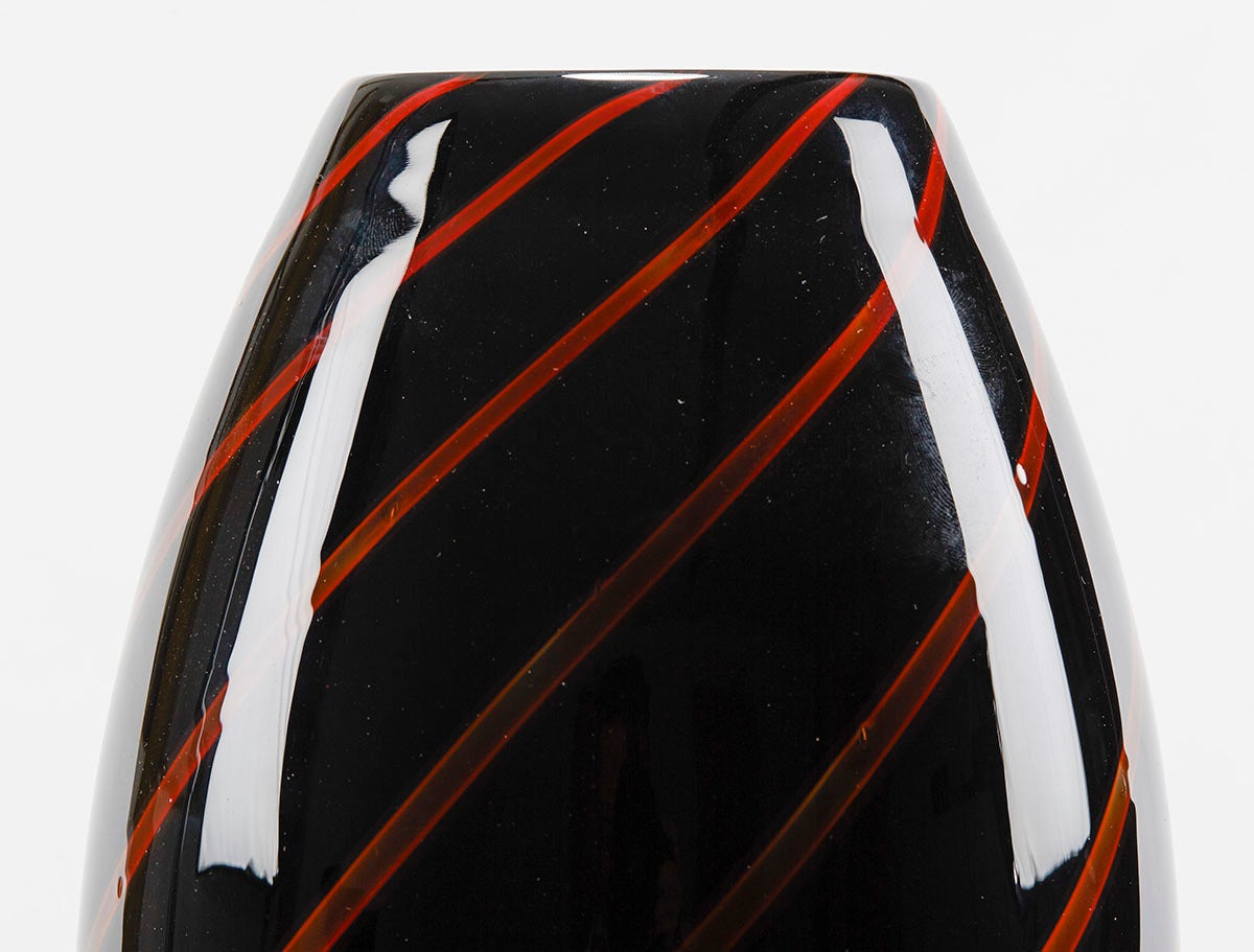 Italian Murano Gino Cenedese Signed Art Glass Vase In Excellent Condition In Bishop's Stortford, Hertfordshire