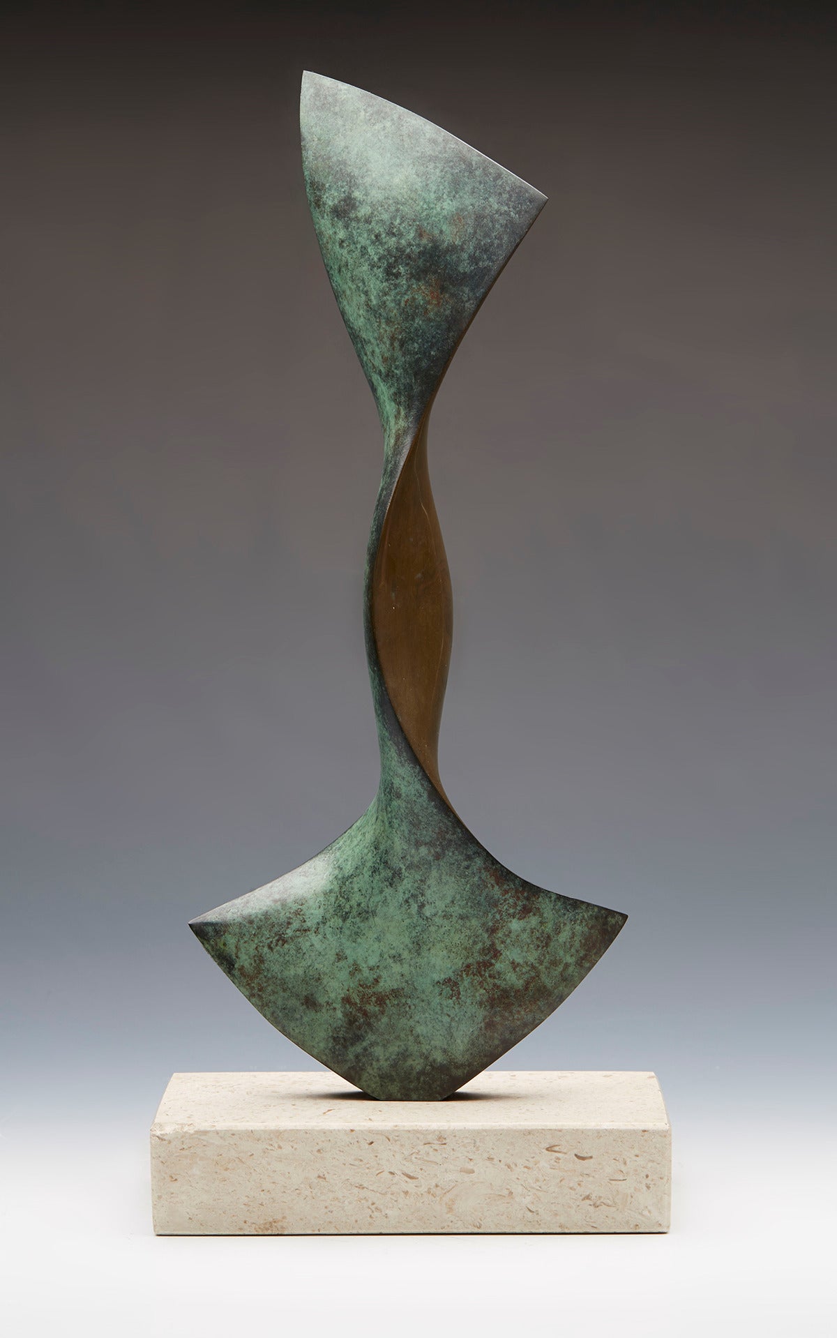 Modernist Twisted Anchor Bronze Sculpture, circa 1960 In Excellent Condition In Bishop's Stortford, Hertfordshire