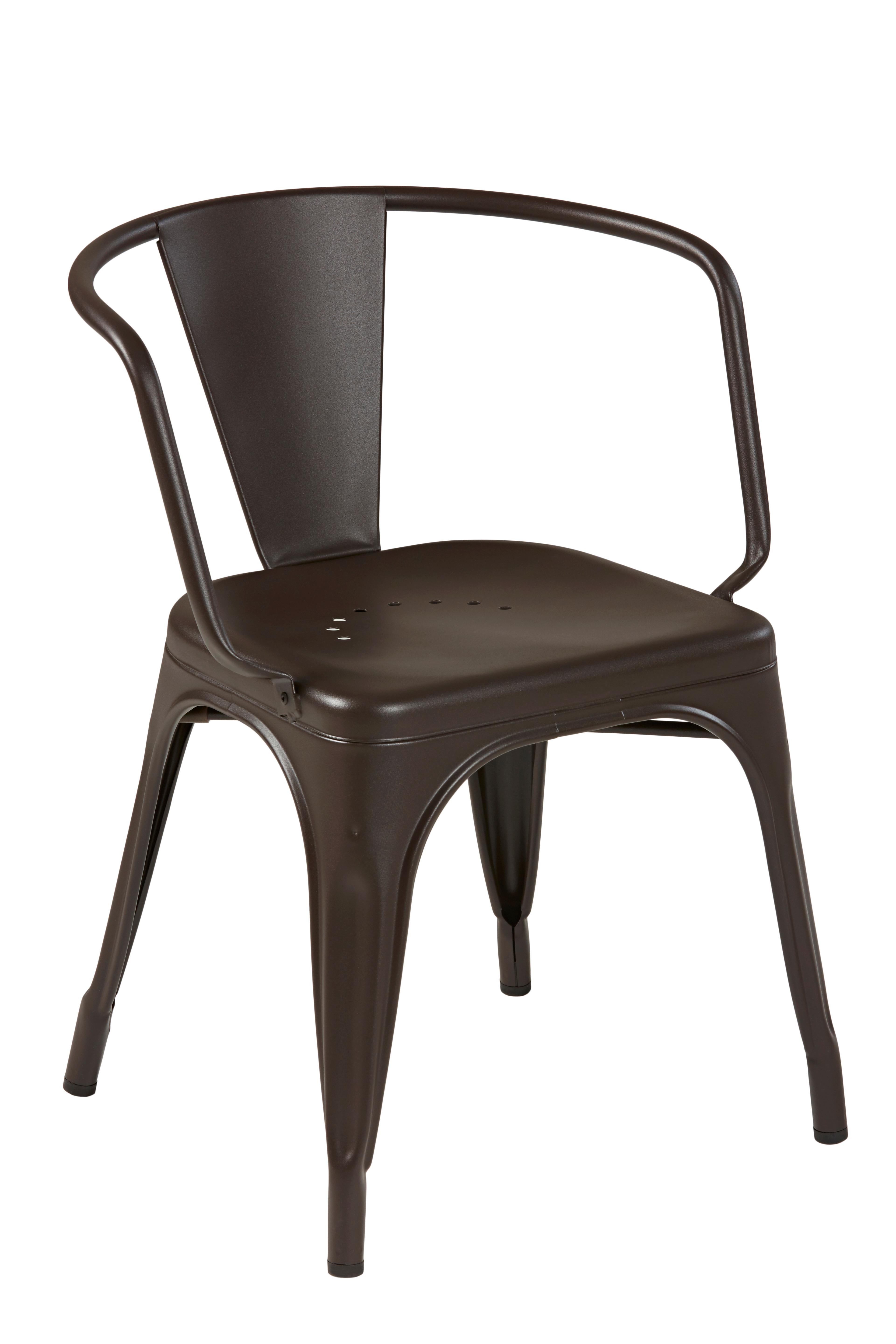 For Sale: Brown (Chocolat Noir) AC16 Armchair Indoor in Pop Colors by Chantal Andriot & Tolix 3