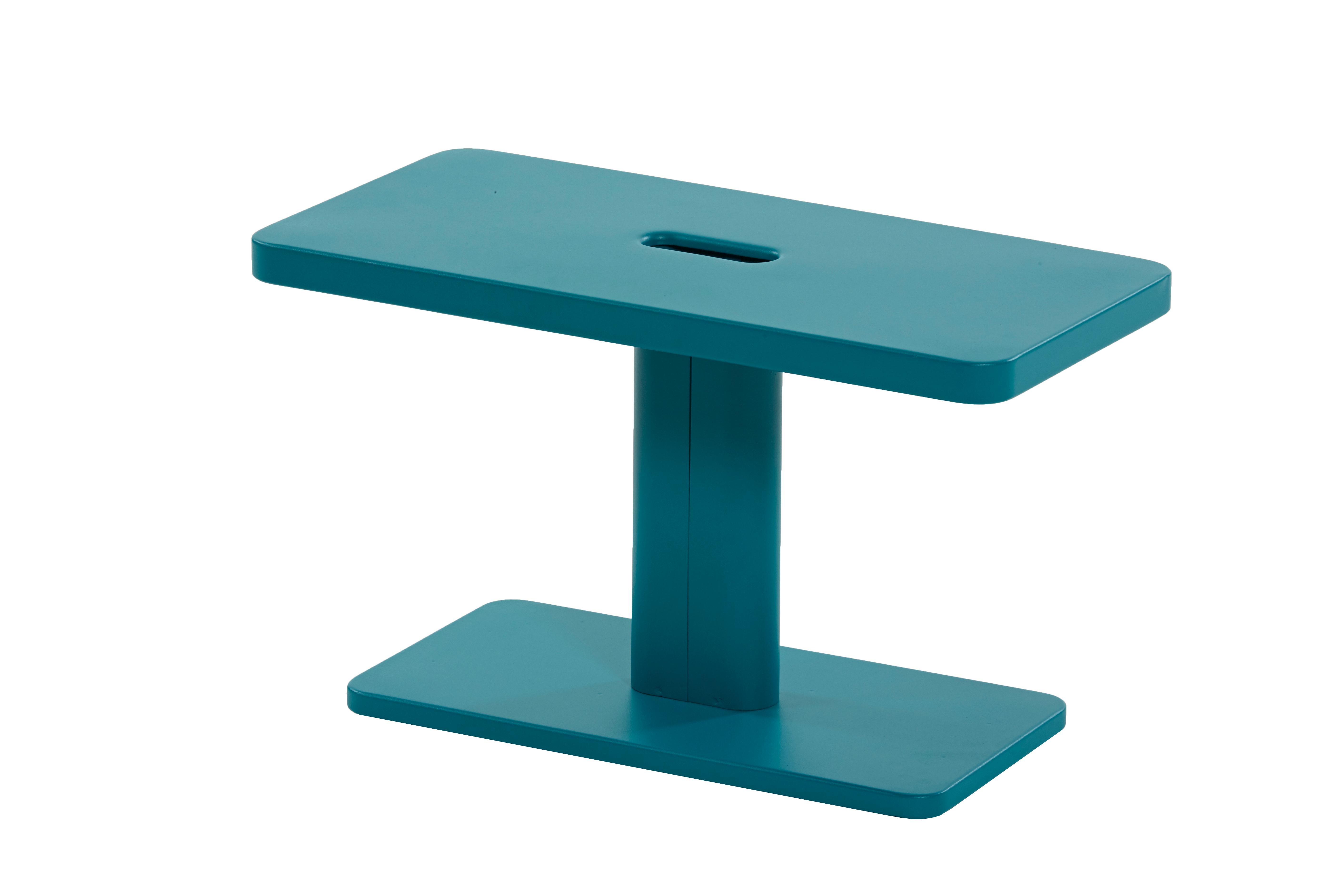 For Sale: Green (Vert Canard) Azur Outdoor Side Table in Pop Colors by Frederic Gaunet & Tolix