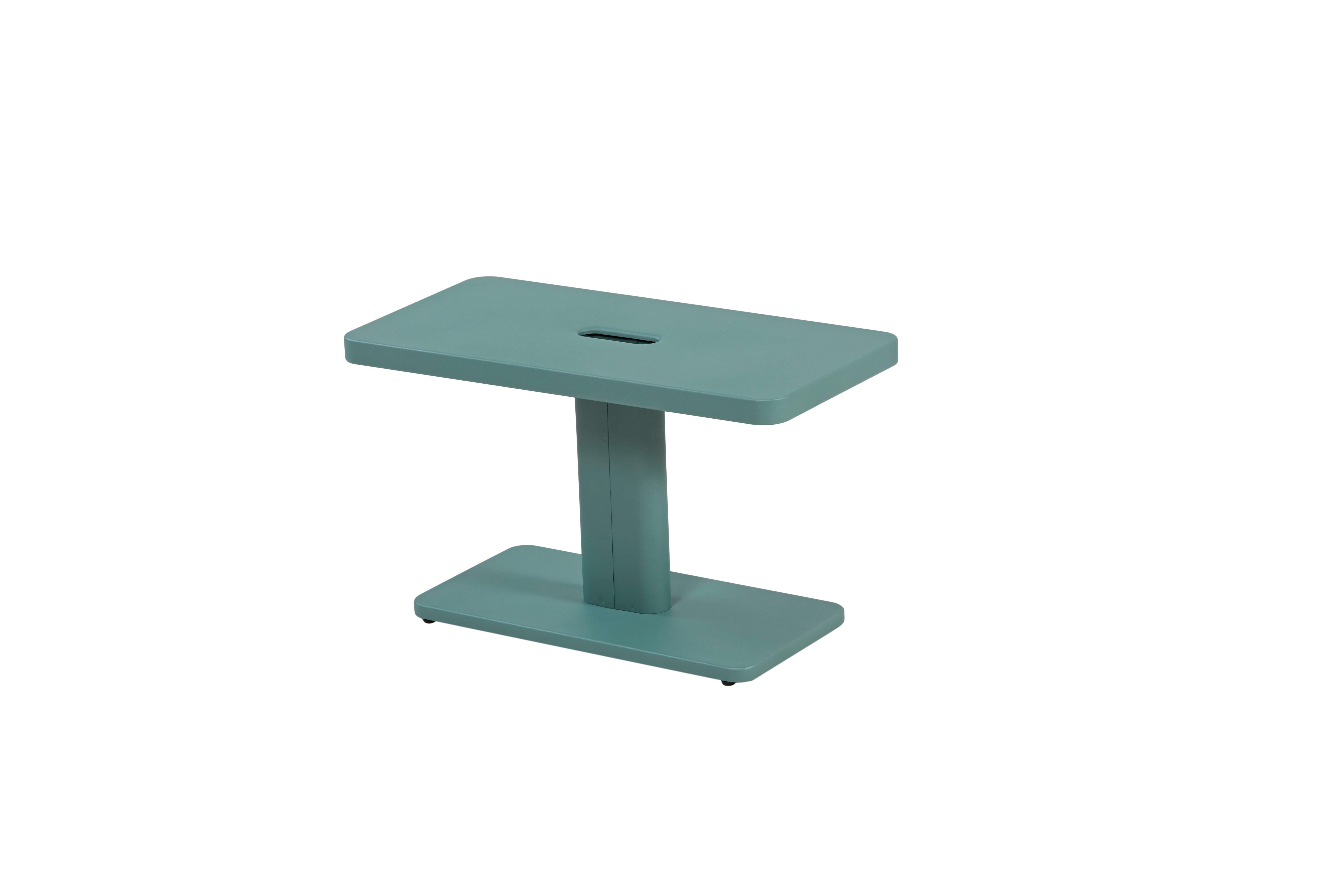 For Sale: Green (Vert Lichen) Azur Outdoor Side Table in Pop Colors by Frederic Gaunet & Tolix