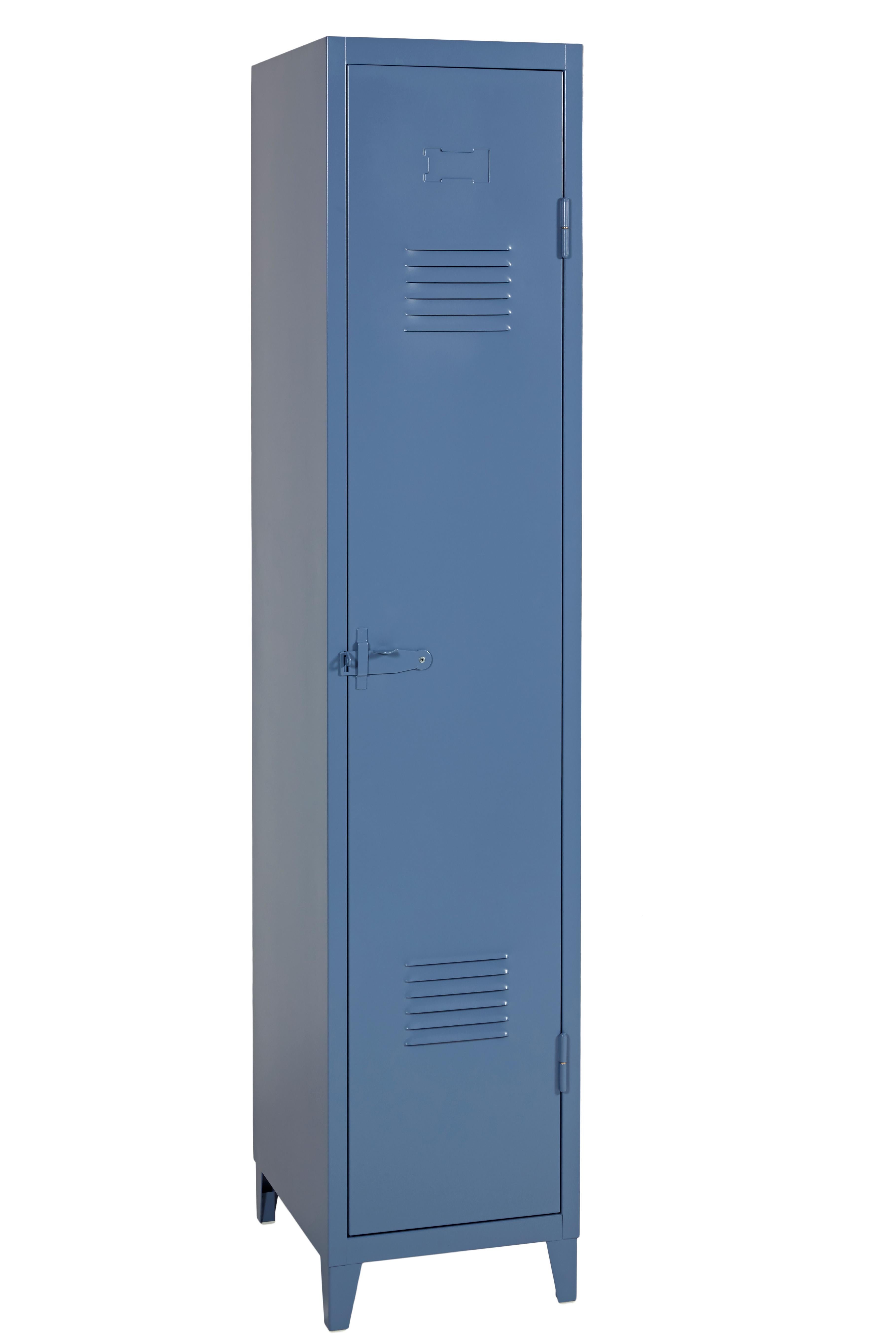 For Sale: Blue (Bleu Provence) B1 Locker Wardrobe in Pop Colors by Xavier Pauchard & Tolix 3