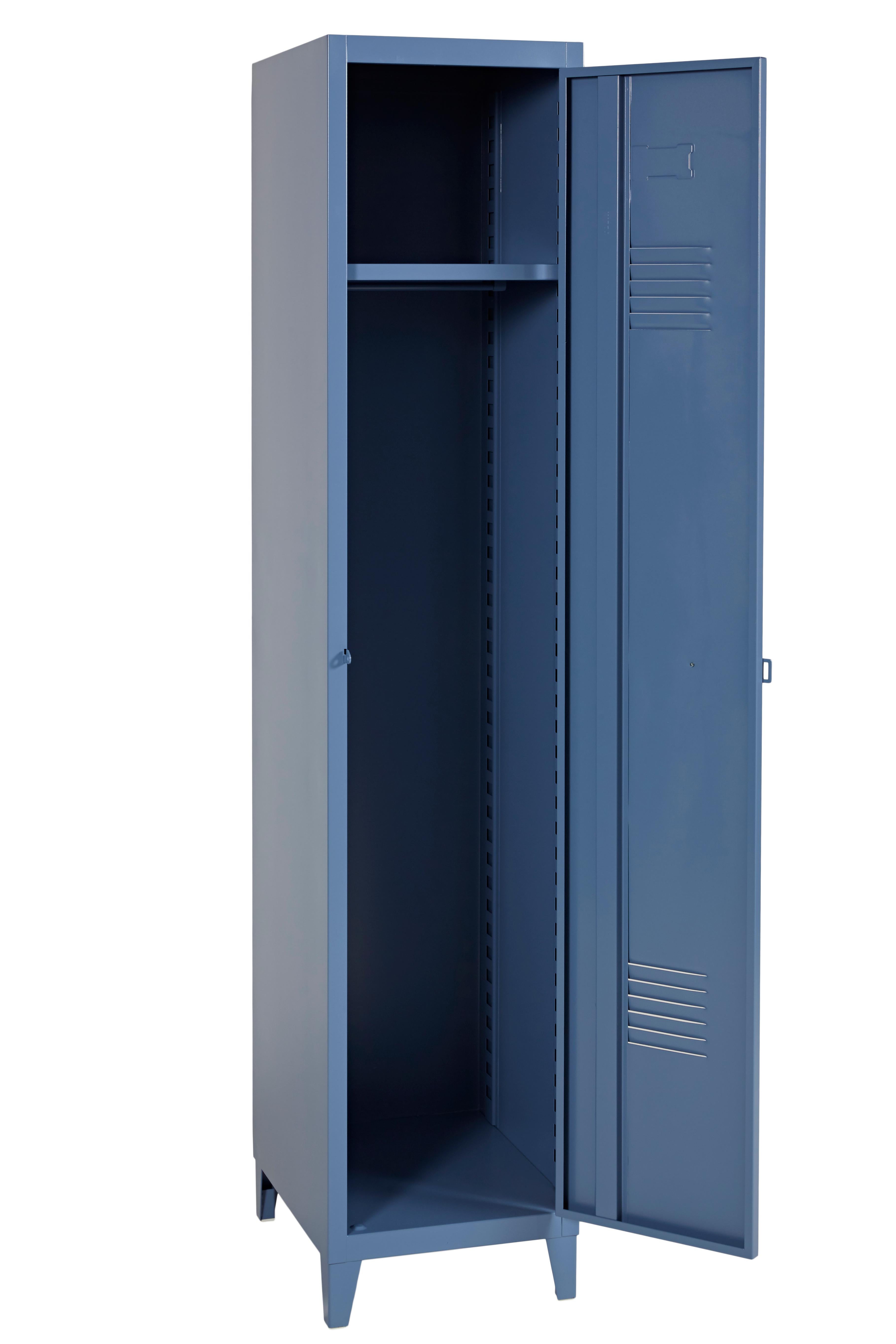For Sale: Blue (Bleu Provence) B1 Locker Wardrobe in Pop Colors by Xavier Pauchard & Tolix 4