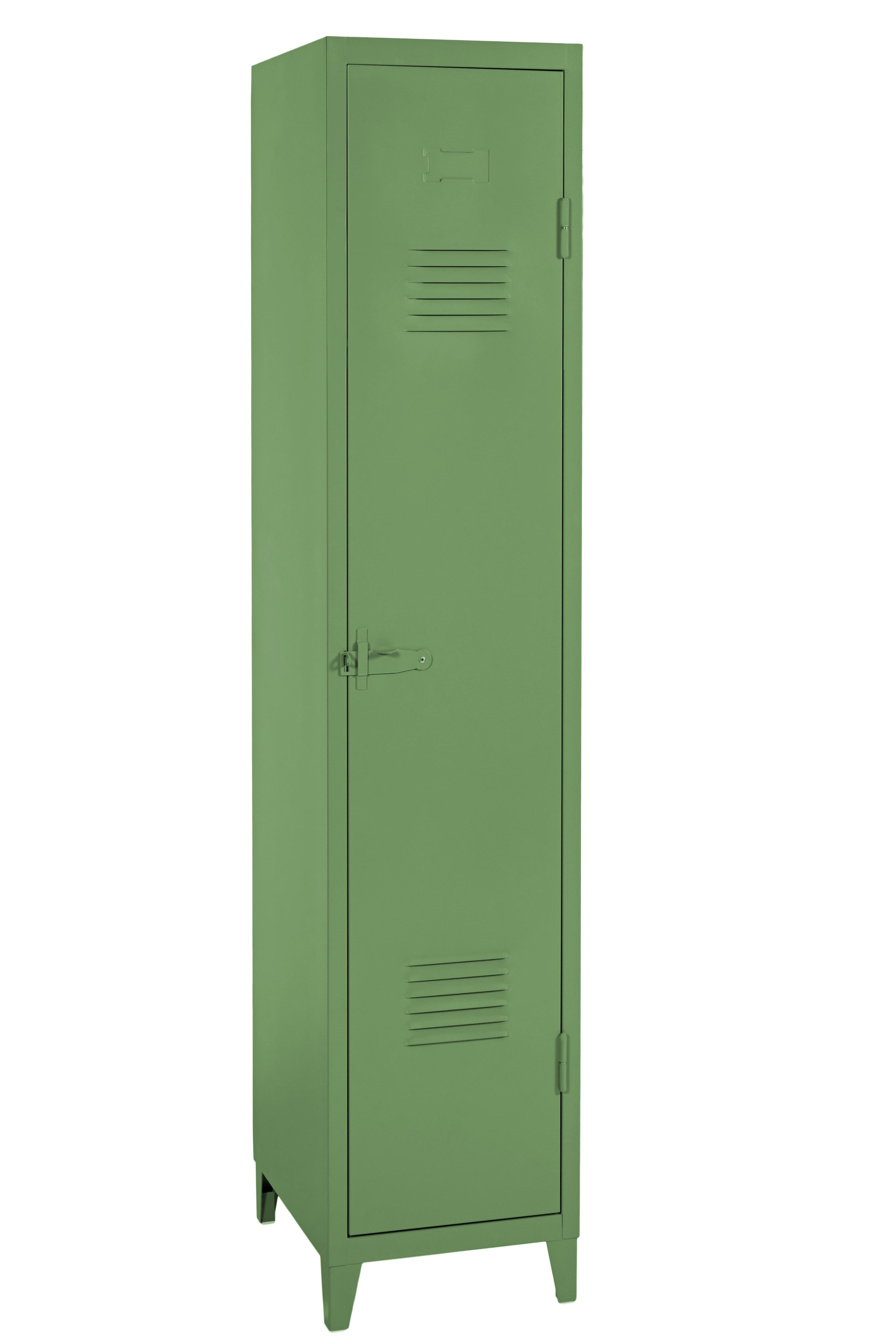 For Sale: Green (Romarin) B1 Locker Wardrobe in Pop Colors by Xavier Pauchard & Tolix 2