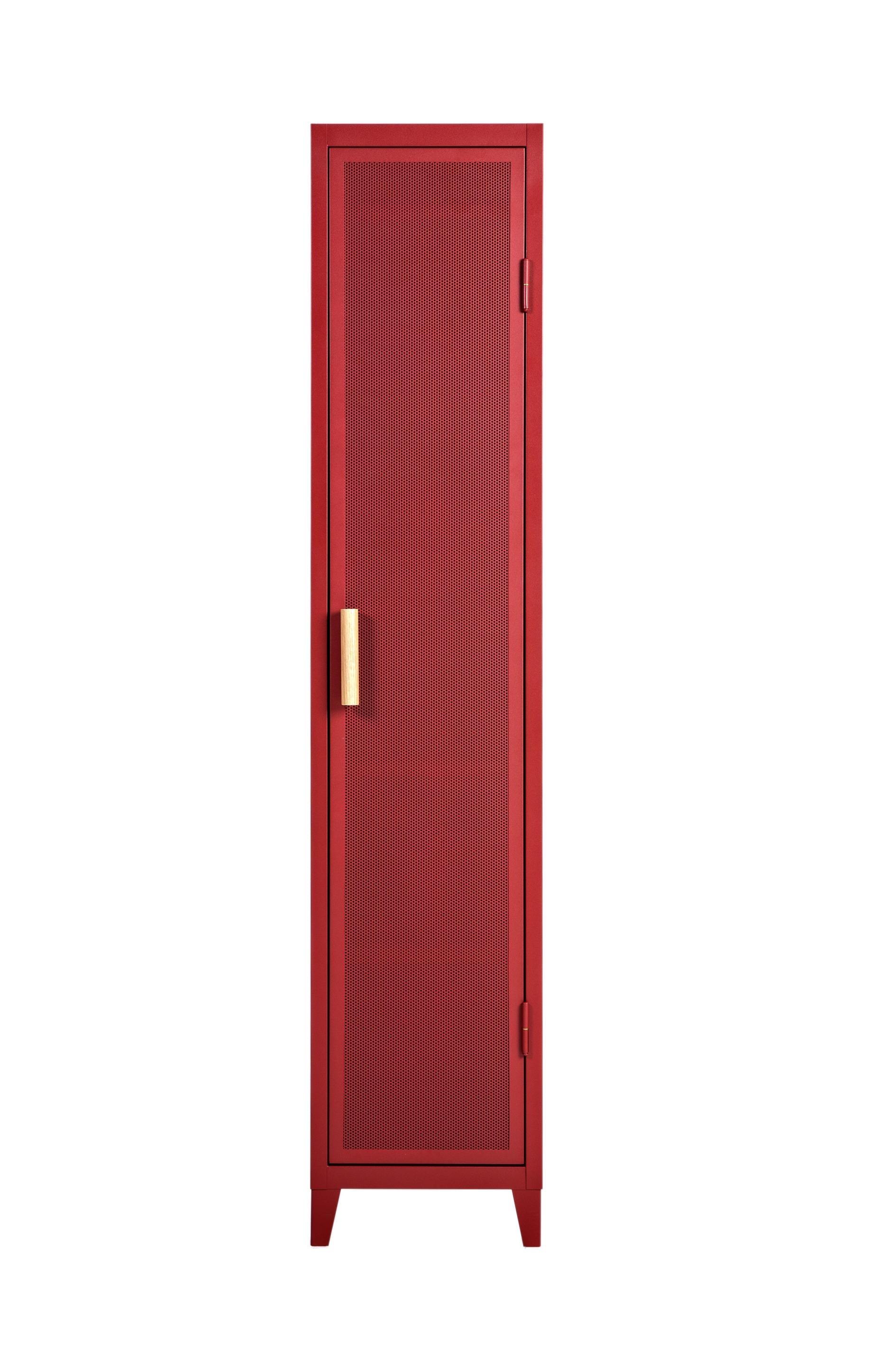 For Sale: Red (Piment) B1 Perforated High Locker in Essential Colors by Chantal Andriot and Tolix