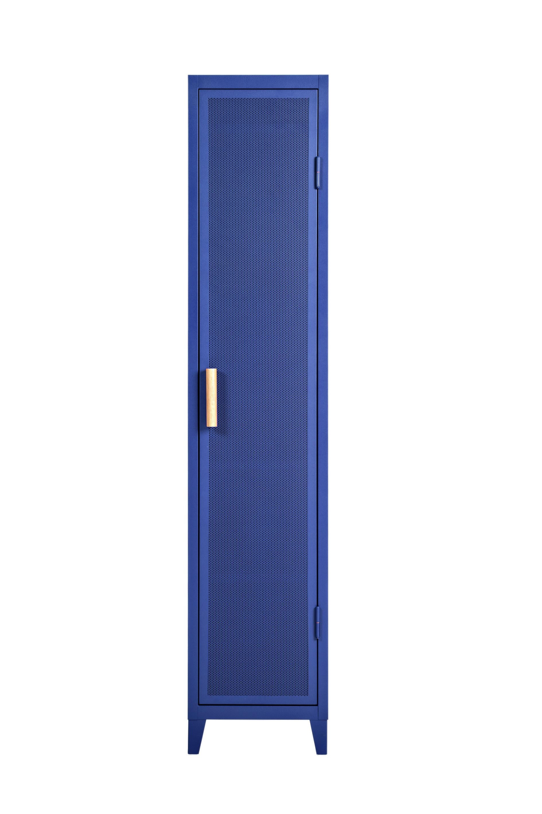 For Sale: Blue (Myrtille) B1 Perforated High Locker in Pop Colors by Chantal Andriot and Tolix