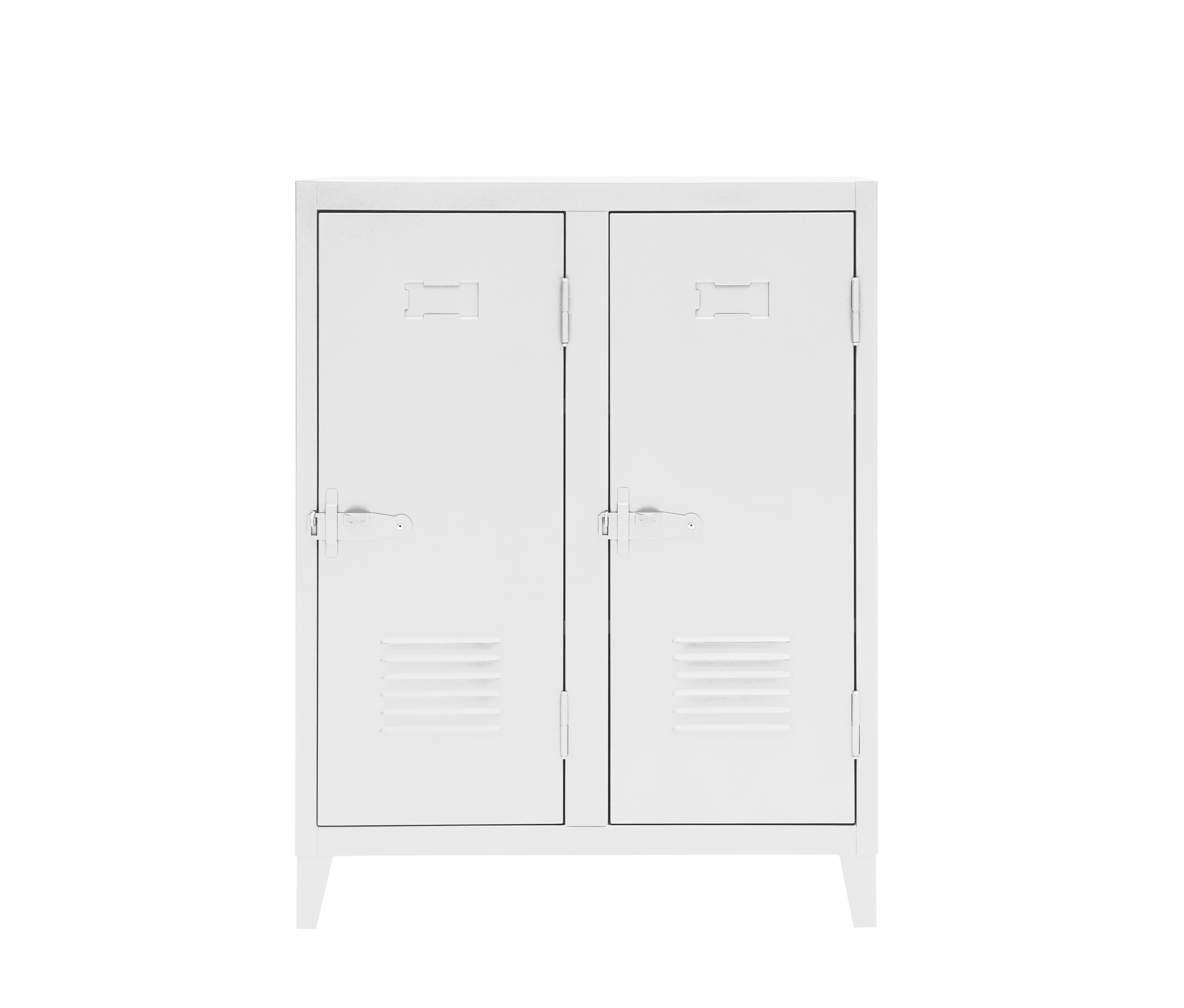 For Sale: White (Blanc) B2 Low Locker in Essential Colors by Xavier Pauchard and Tolix