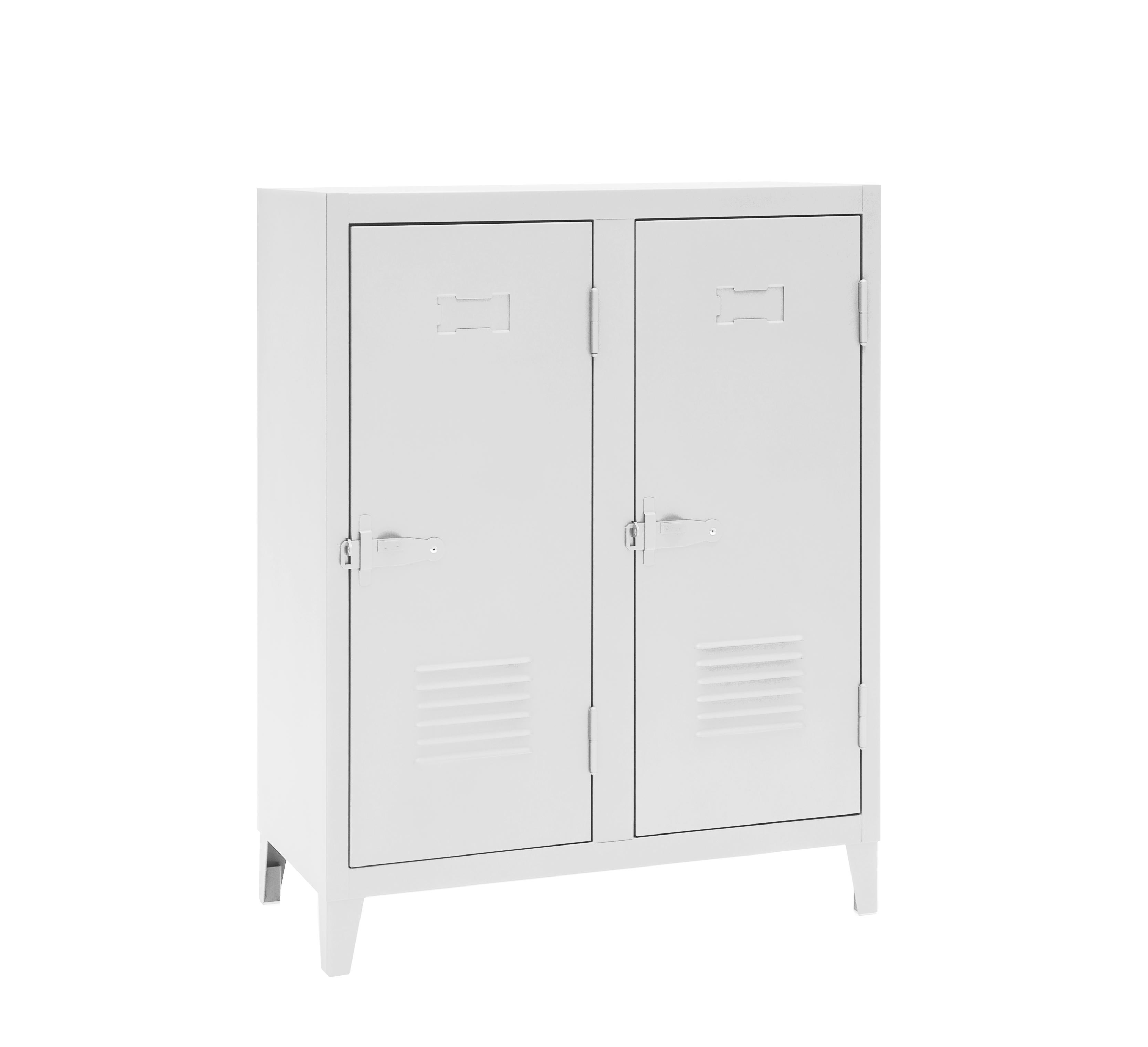 For Sale: White (Blanc) B2 Low Locker in Essential Colors by Xavier Pauchard and Tolix 2