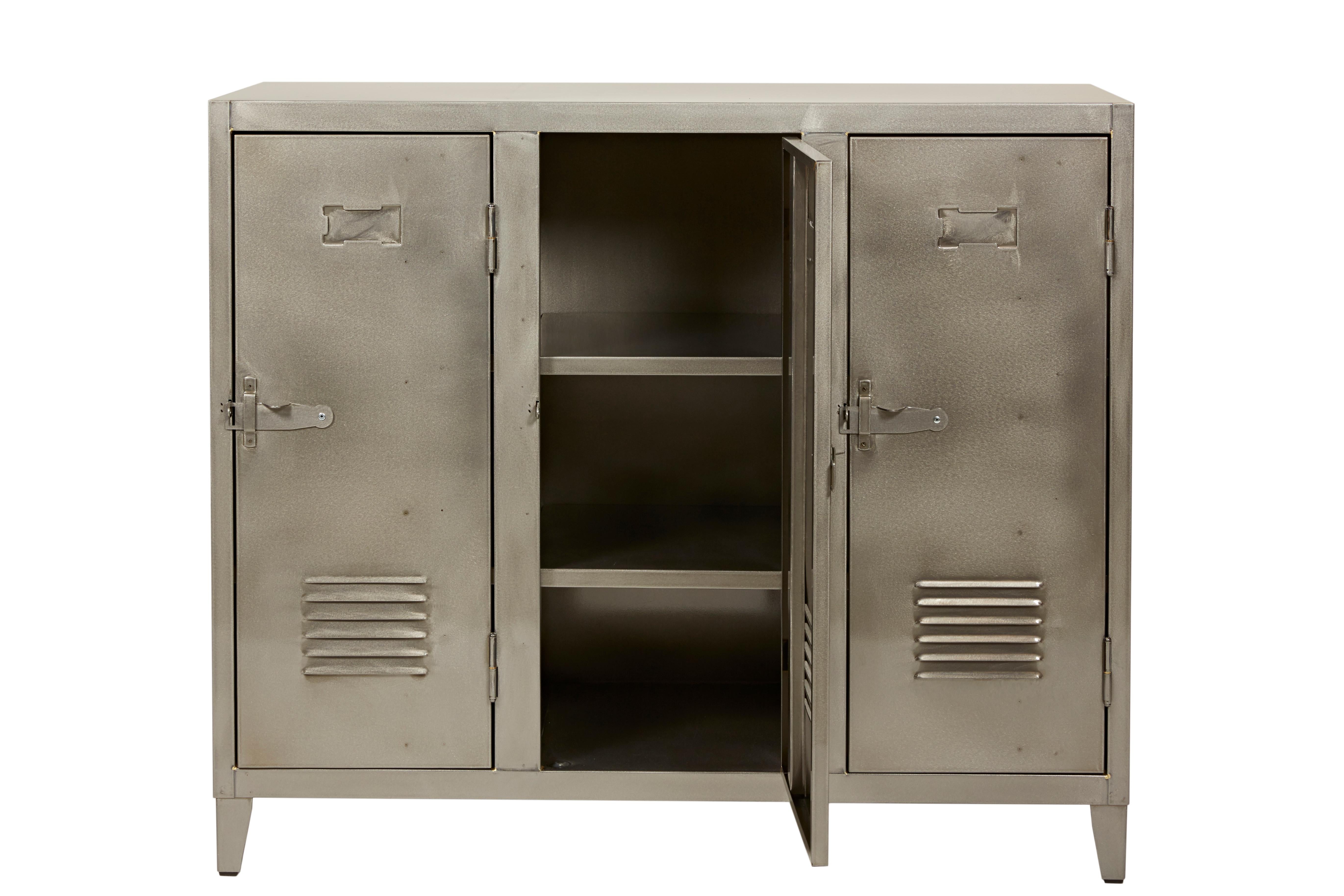 For Sale: Gray (Vernis Brilliant) B3 Low Locker in Essential Colors by Xavier Pauchard and Tolix 4