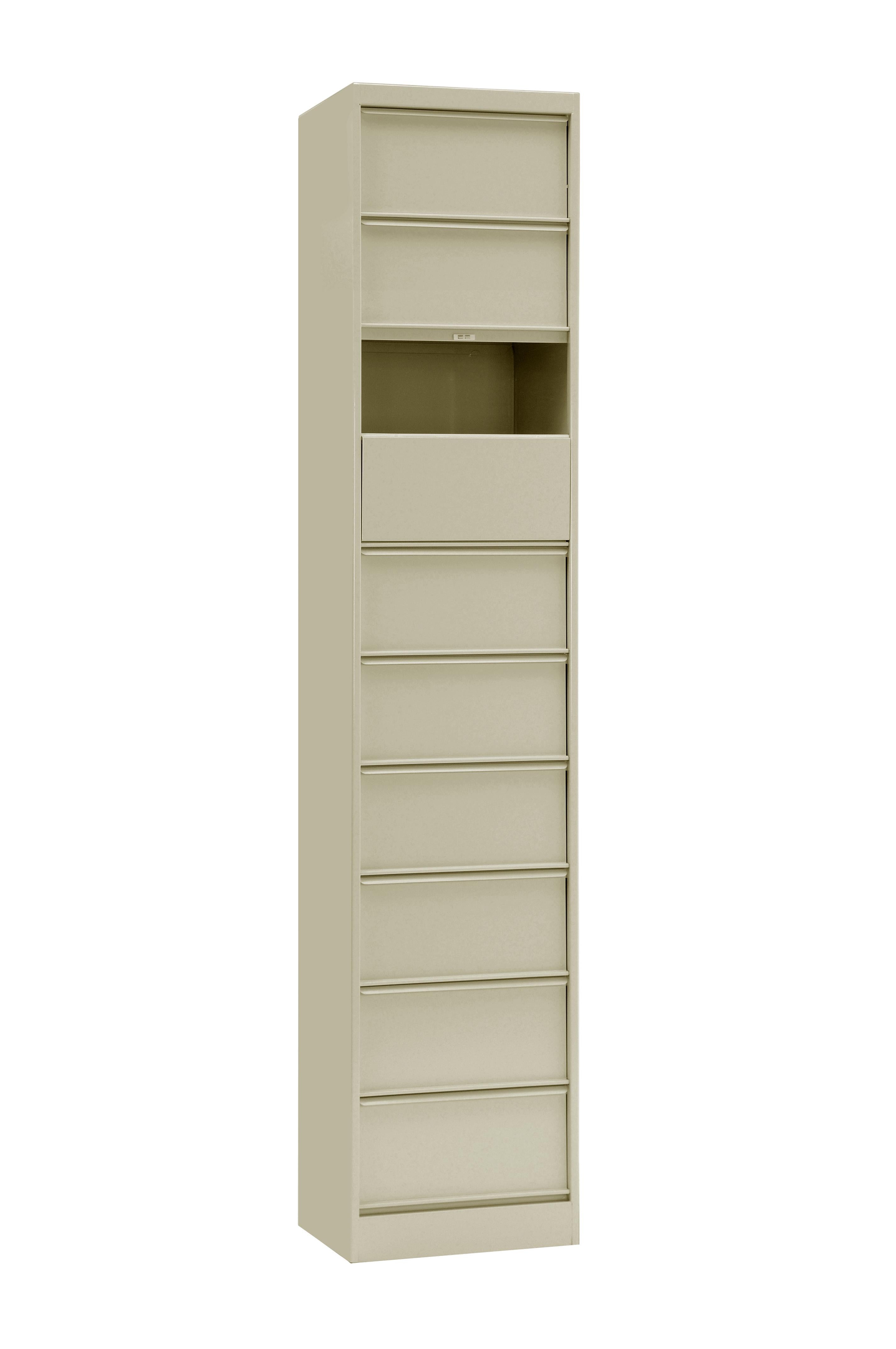 For Sale: White (Ivoire) CC10 Industrial Cabinet in Essential Colors by Xavier Pauchard and Tolix 2