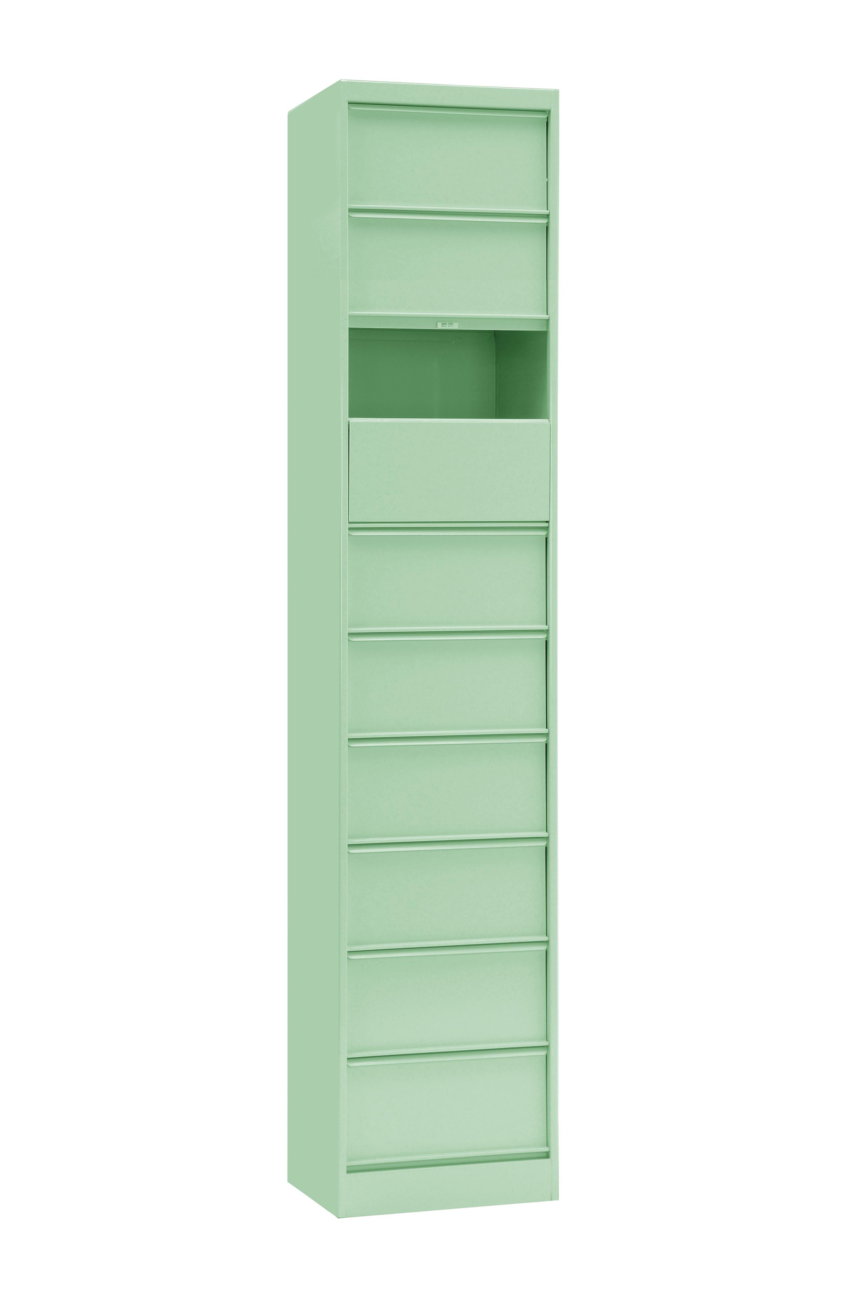 For Sale: Green (Vert Anis) CC10 Industrial Cabinet in Pop Colors by Xavier Pauchard and Tolix 2