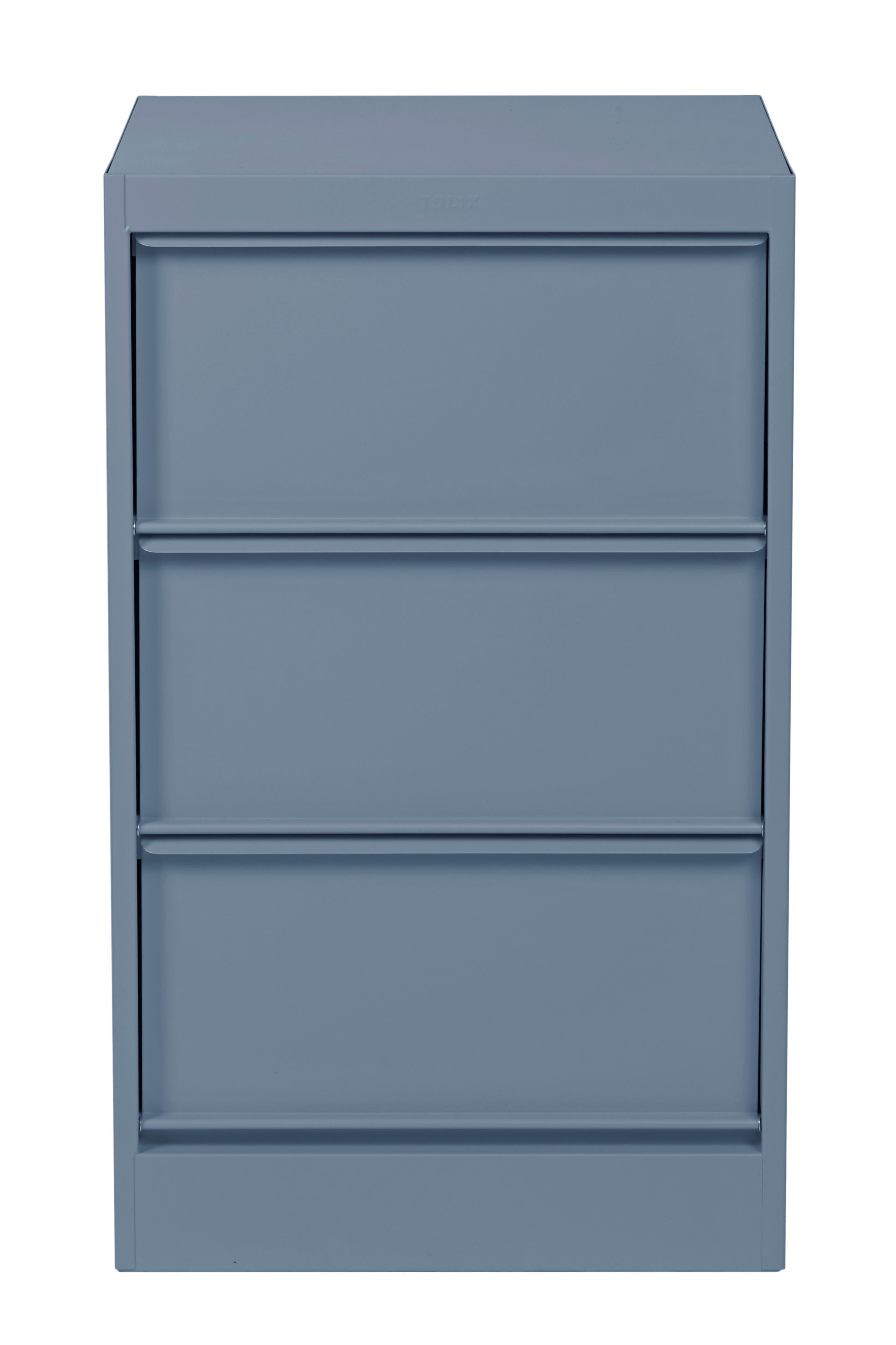 For Sale: Blue (Bleu Provence) CC3 Industrial Cabinet in Pop Colors by Xavier Pauchard and Tolix