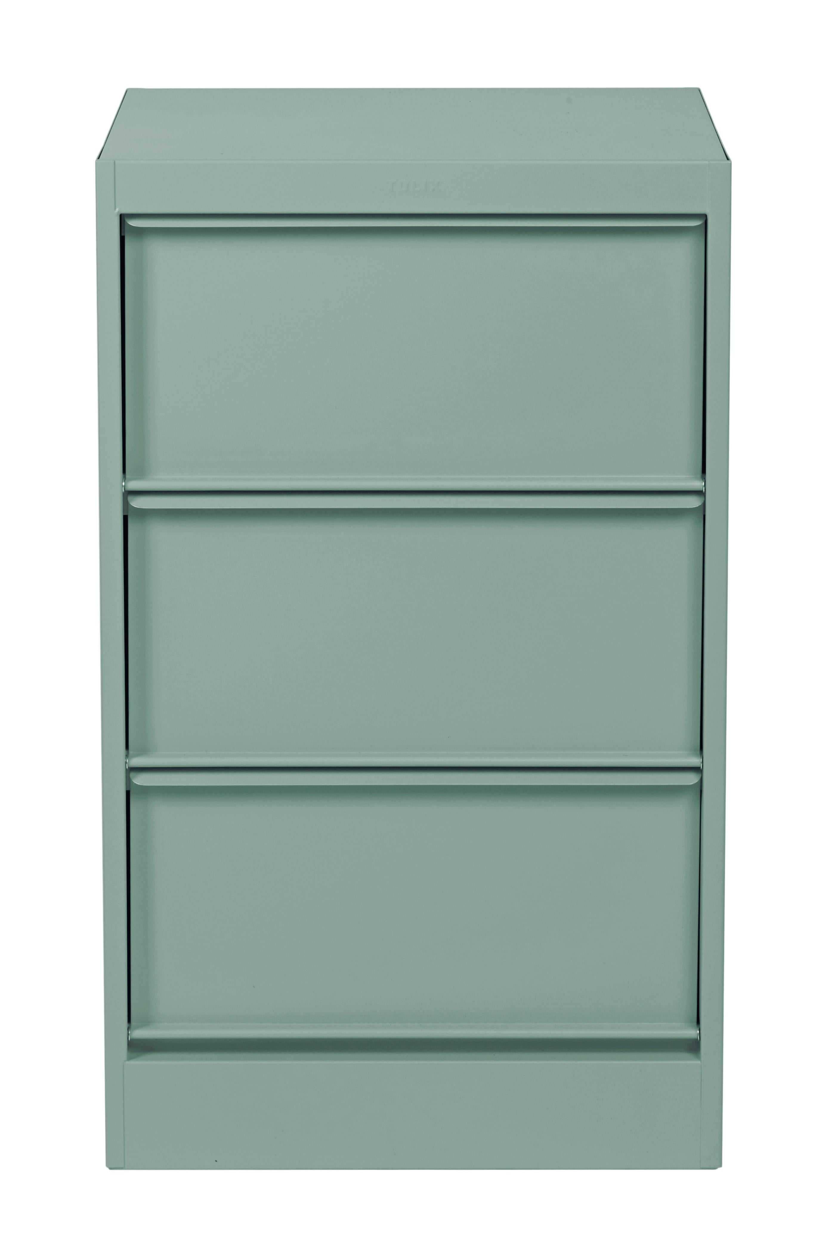 For Sale: Green (Vert Lichen) CC3 Industrial Cabinet in Pop Colors by Xavier Pauchard and Tolix