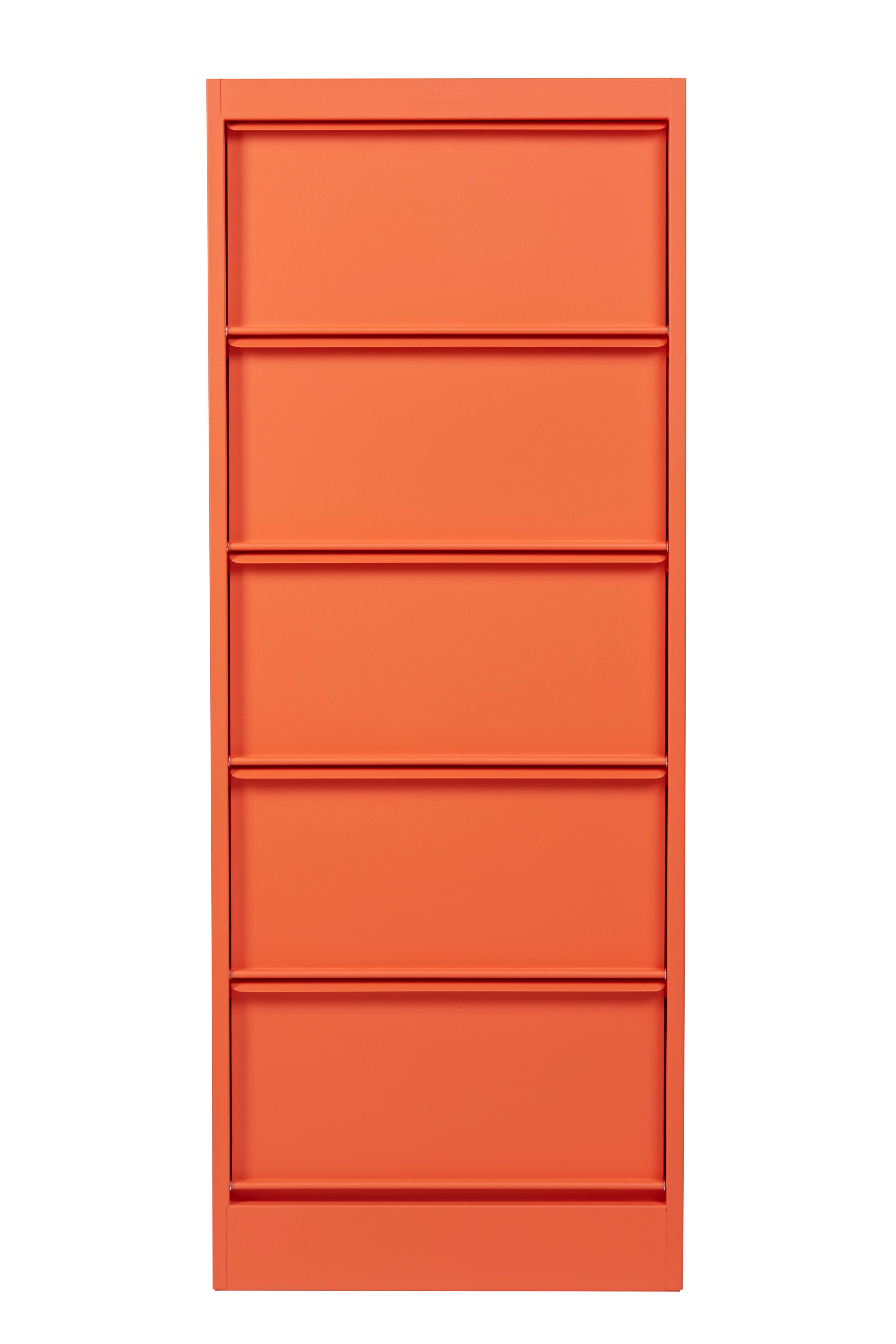 For Sale: Orange (Potiron) CC5 Industrial Cabinet in Essential Colors by Xavier Pauchard & Tolix 2