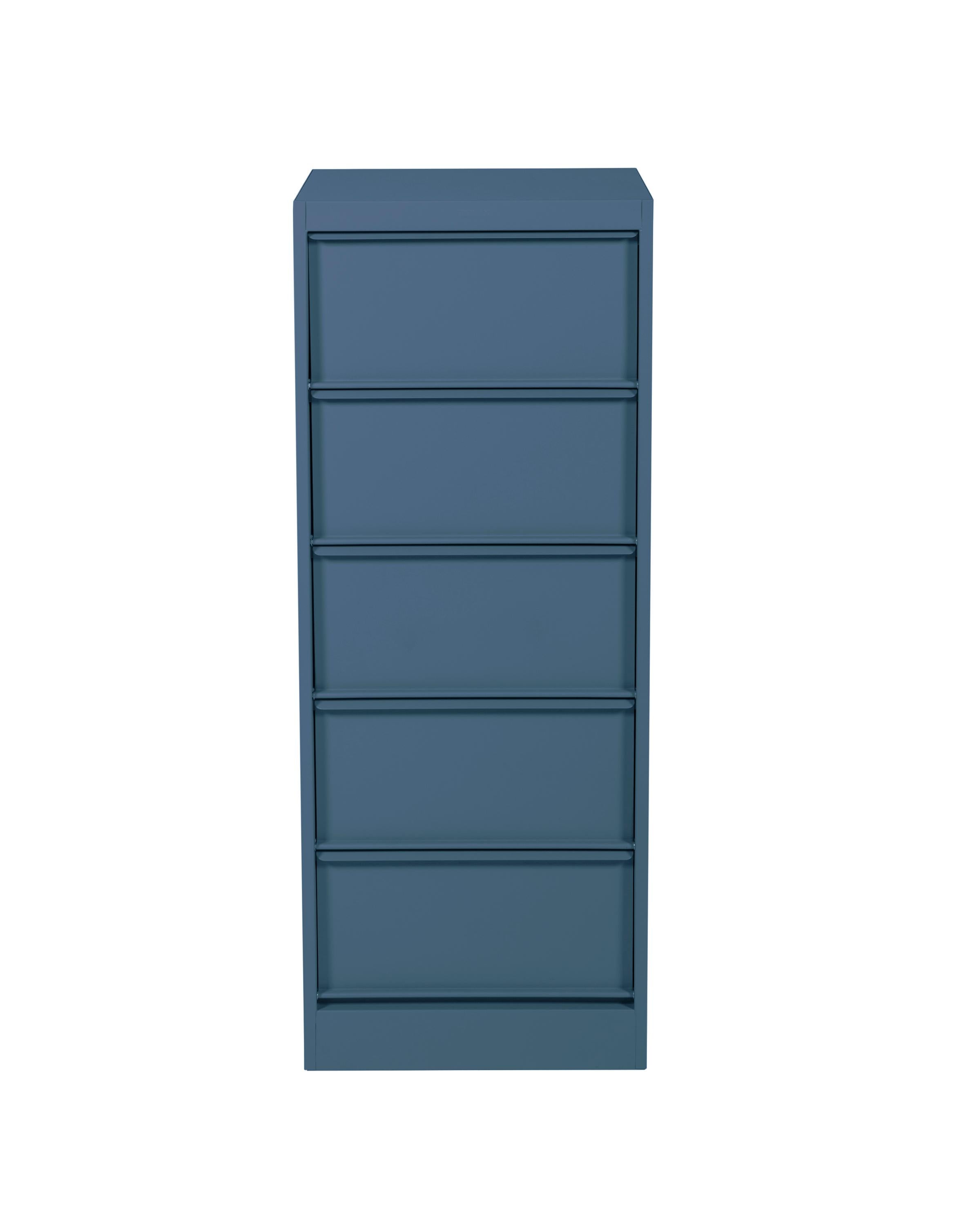 For Sale: Blue (Bleu Provence) CC5 Industrial Cabinet in Pop Colors by Xavier Pauchard & Tolix