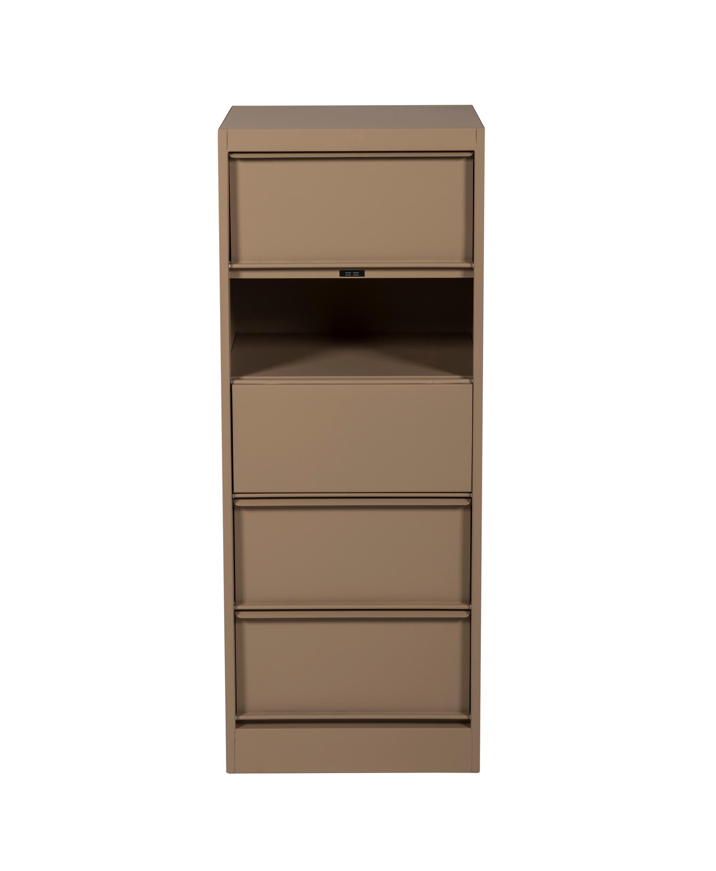 For Sale: Brown (Kaki) CC5 Industrial Cabinet in Pop Colors by Xavier Pauchard & Tolix 4