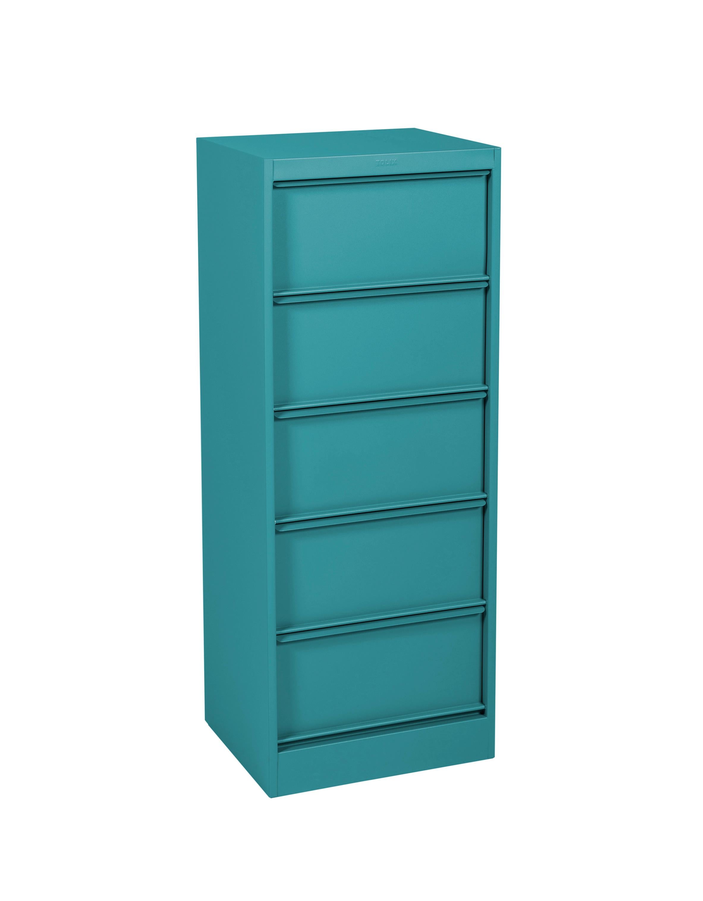 For Sale: Green (Vert Canard) CC5 Industrial Cabinet in Pop Colors by Xavier Pauchard & Tolix 2