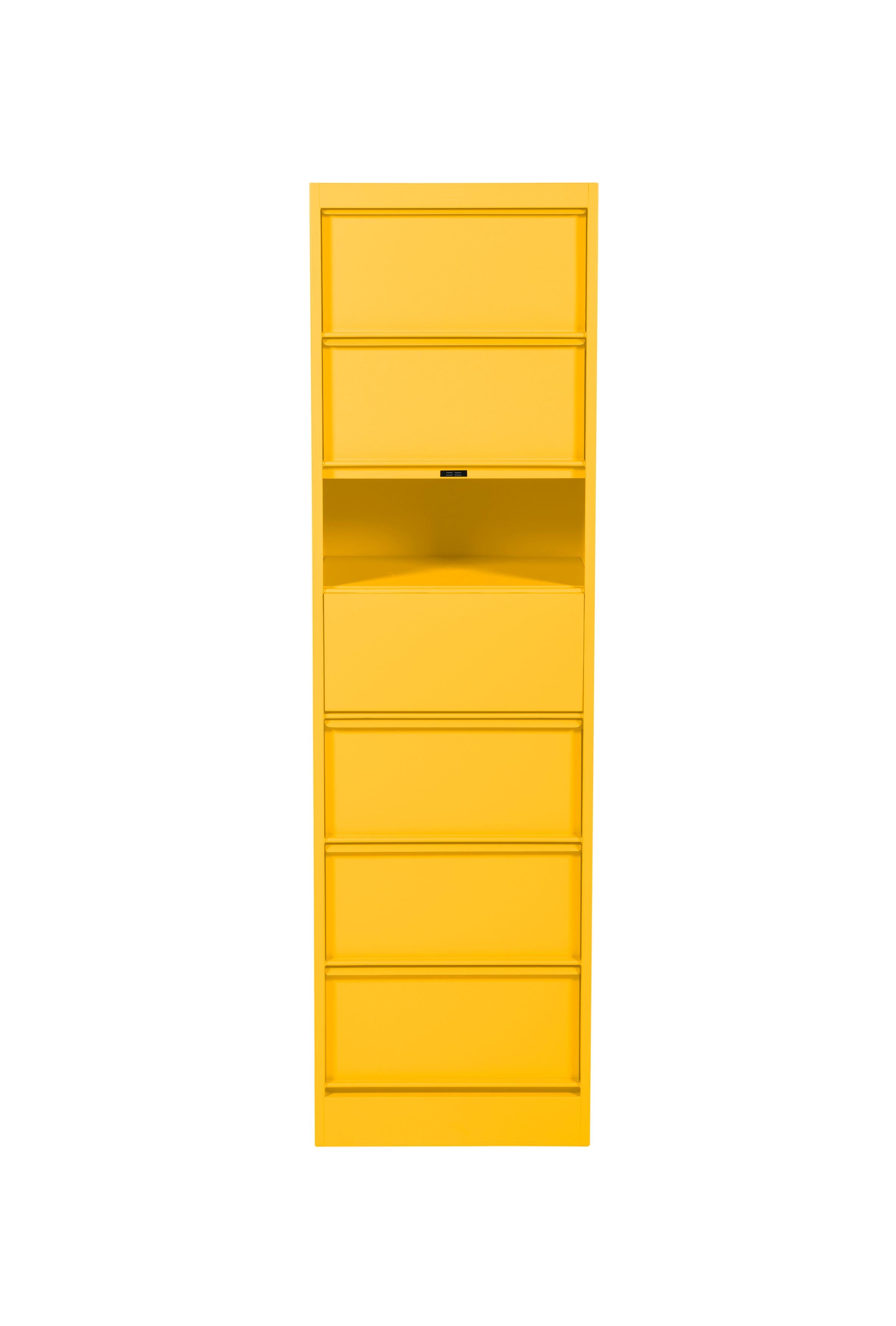 For Sale: Yellow (Citron) CC7 Industrial Cabinet in Essential Colors by Xavier Pauchard and Tolix 3