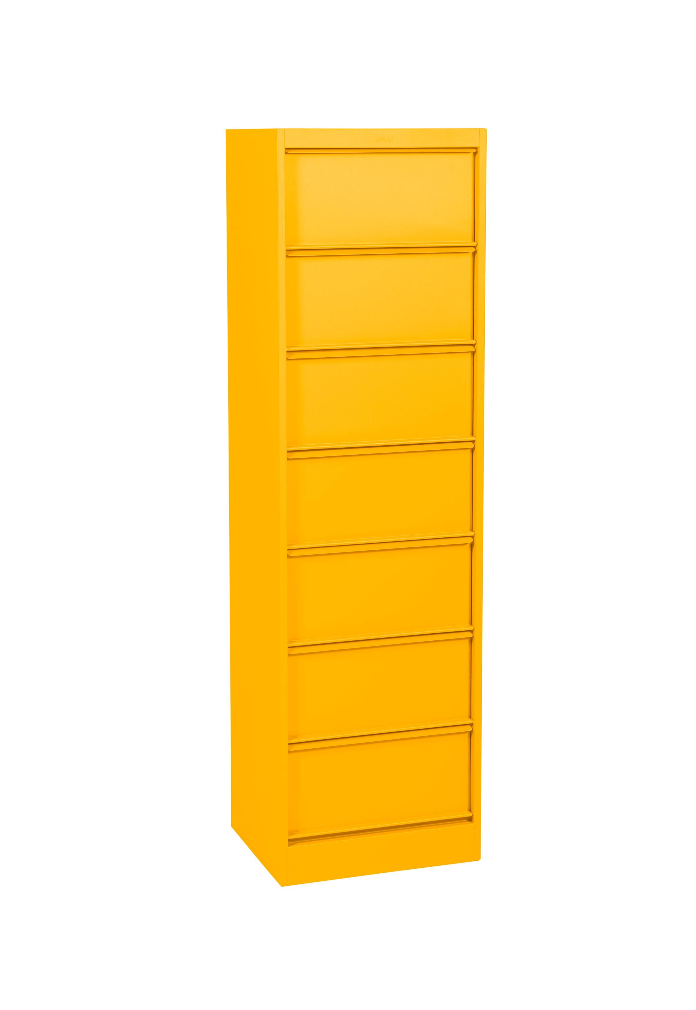 For Sale: Yellow (Citron) CC7 Industrial Cabinet in Essential Colors by Xavier Pauchard and Tolix 4