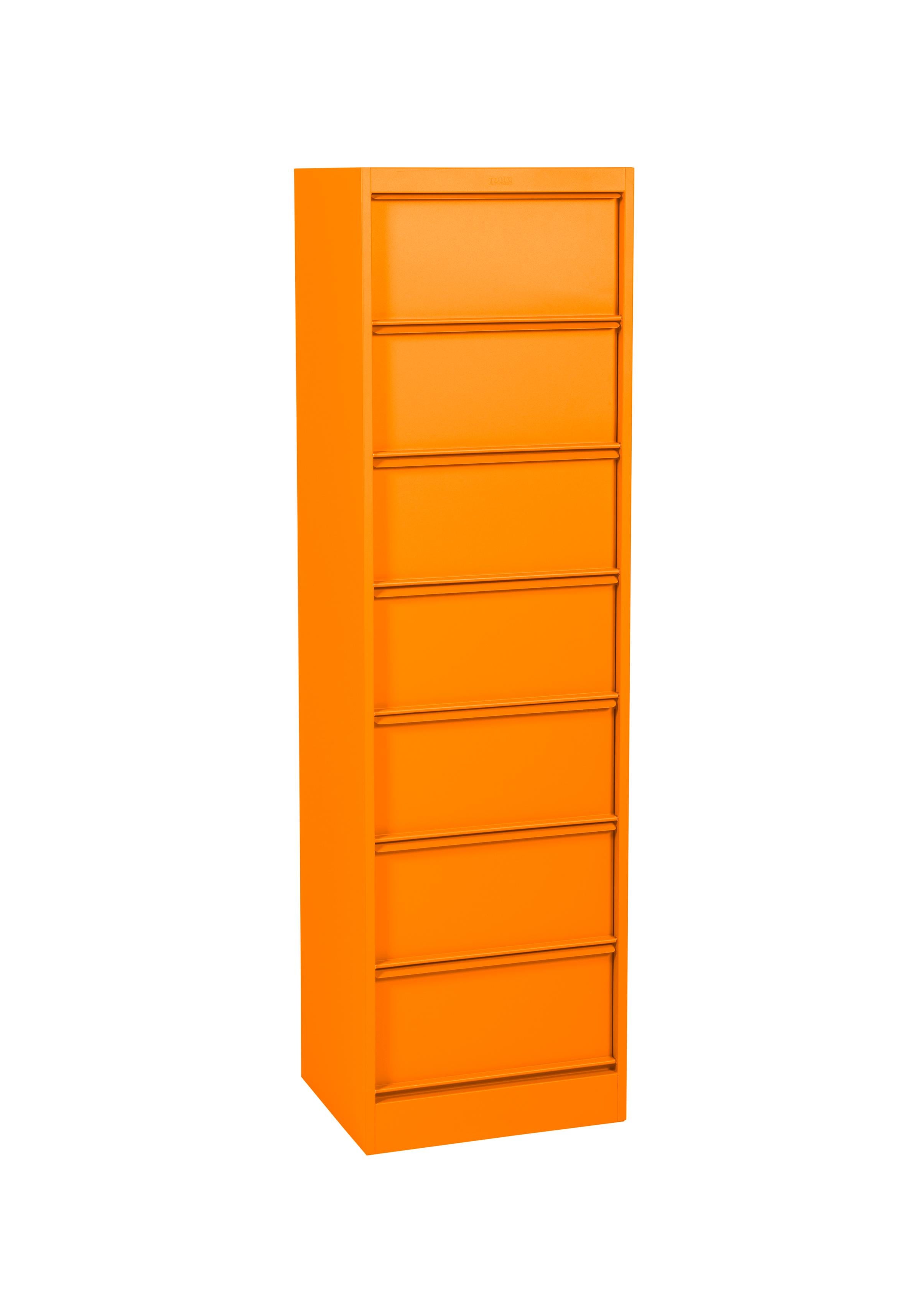 For Sale: Orange (Potiron) CC7 Industrial Cabinet in Essential Colors by Xavier Pauchard and Tolix 3