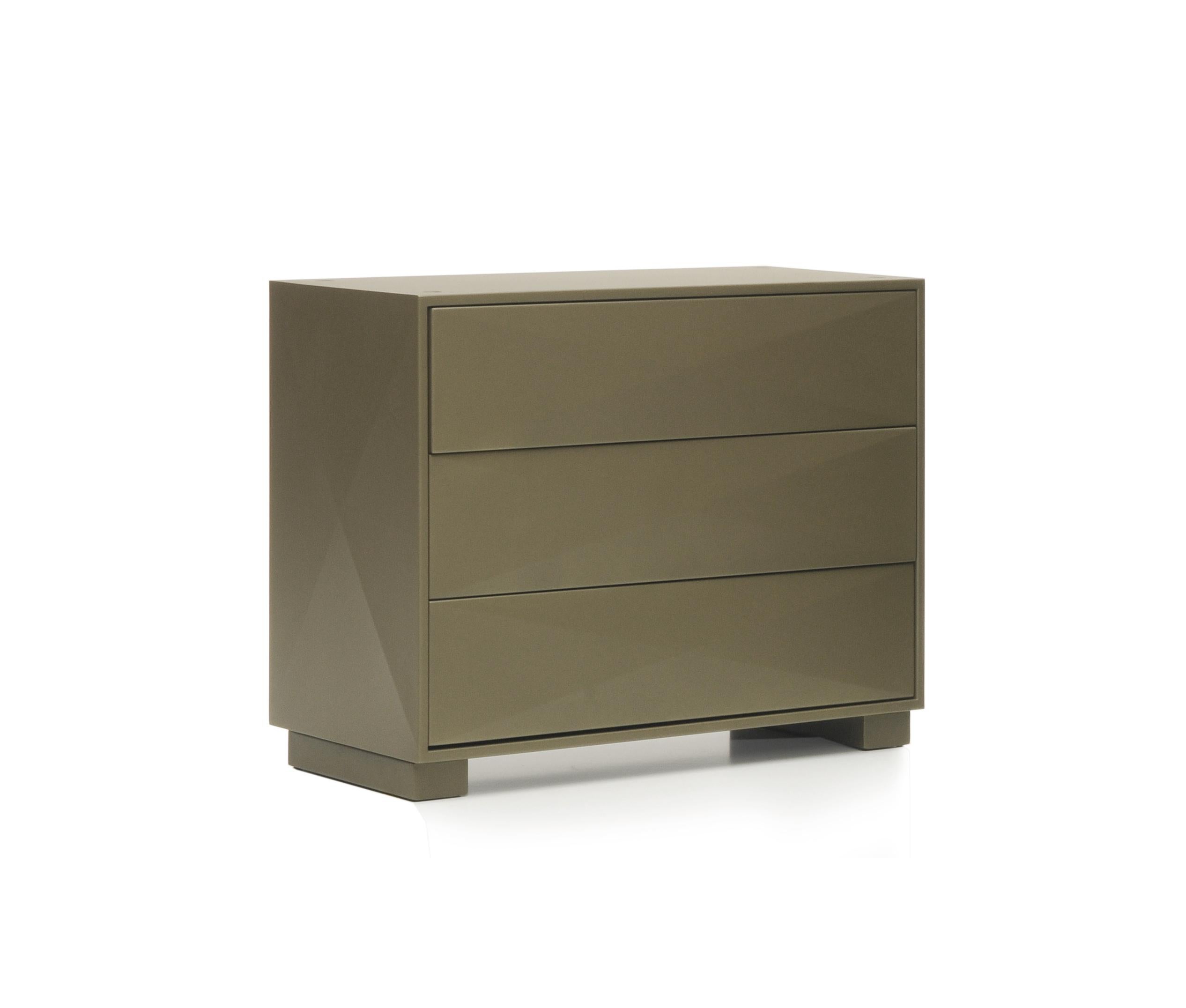 For Sale: Brown (Kaki) Diamond Dresser in Pop Colors by Normal Studio and Tolix 2