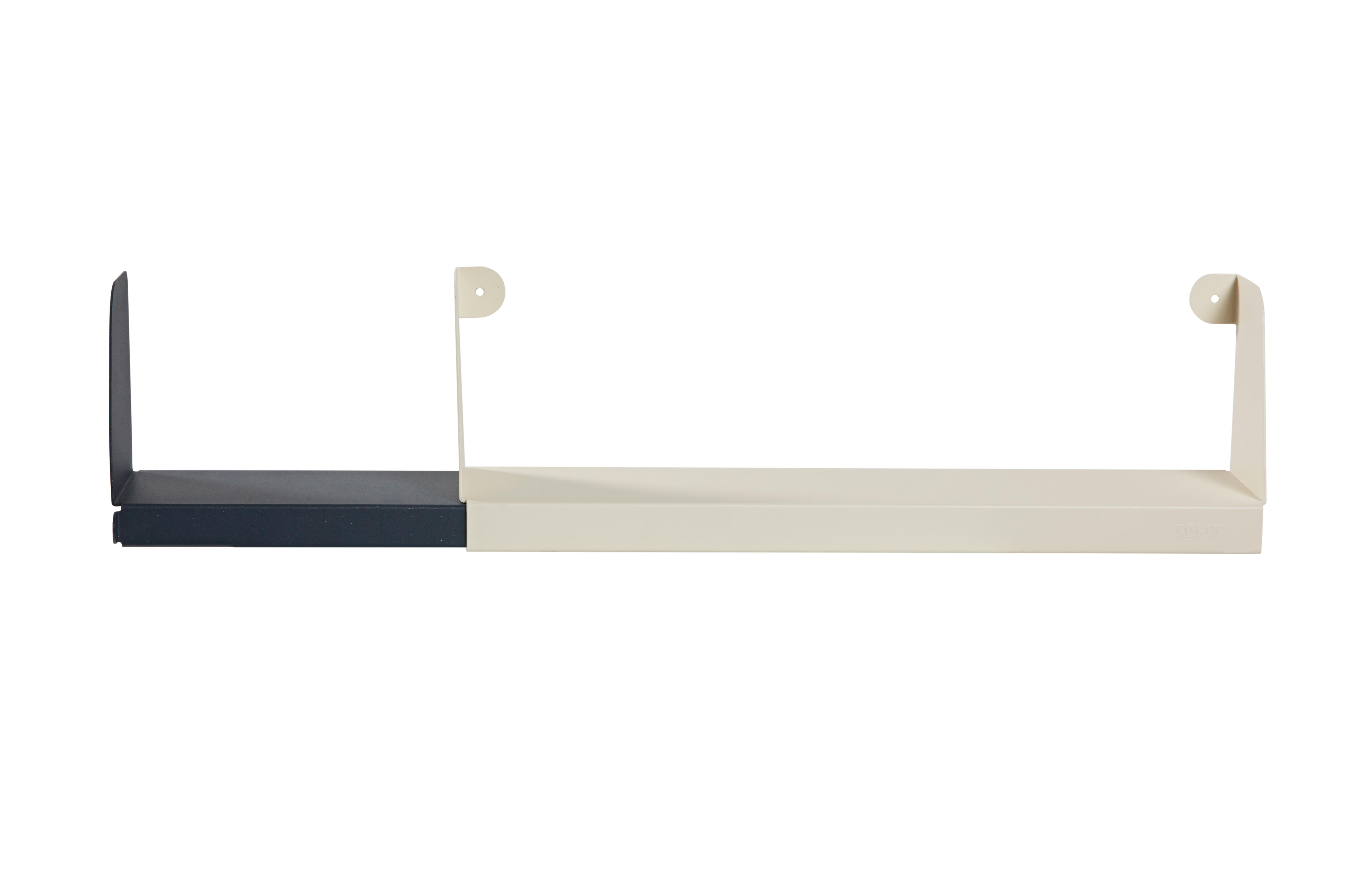 For Sale: White (Ivoire) Double Sliding Shelf in Essential Colors by Sebastian Bergne and Tolix 3