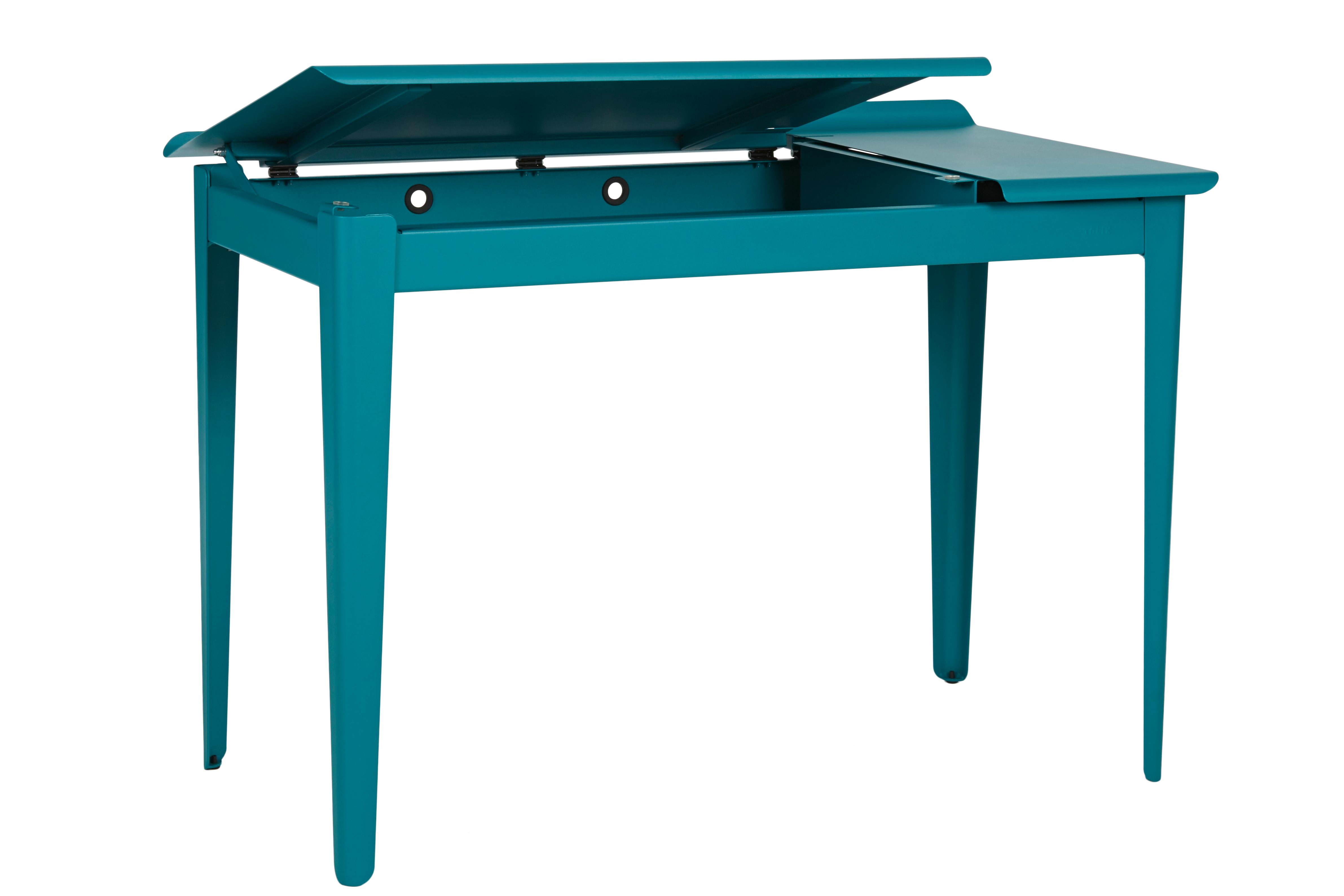 For Sale: Green (Vert Canard) Flap Desk 57x105 in Pop Colors by Tolix 4