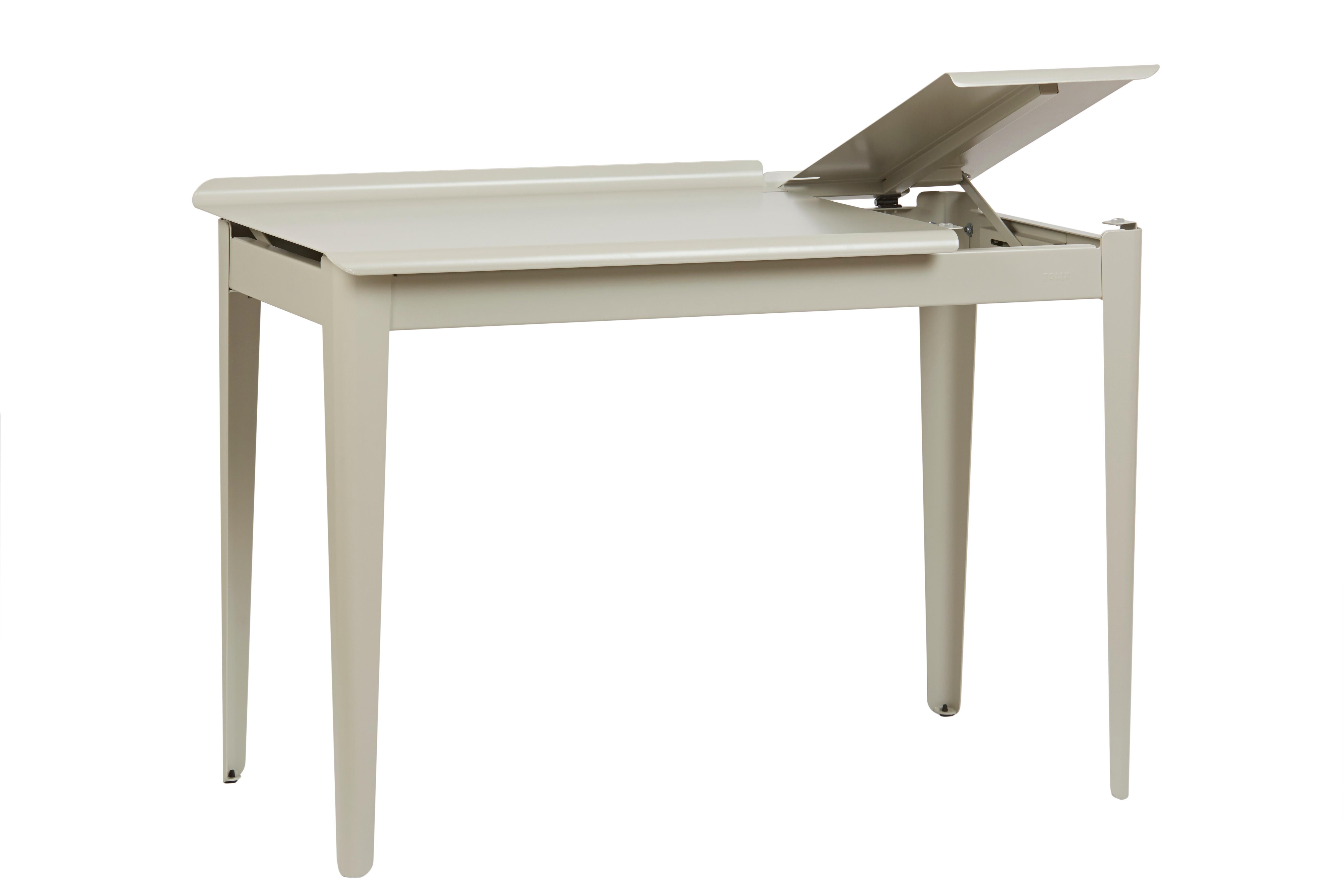 For Sale: White (Ivoire) Flap Desk 57x105 in Essential Colors by Tolix 3